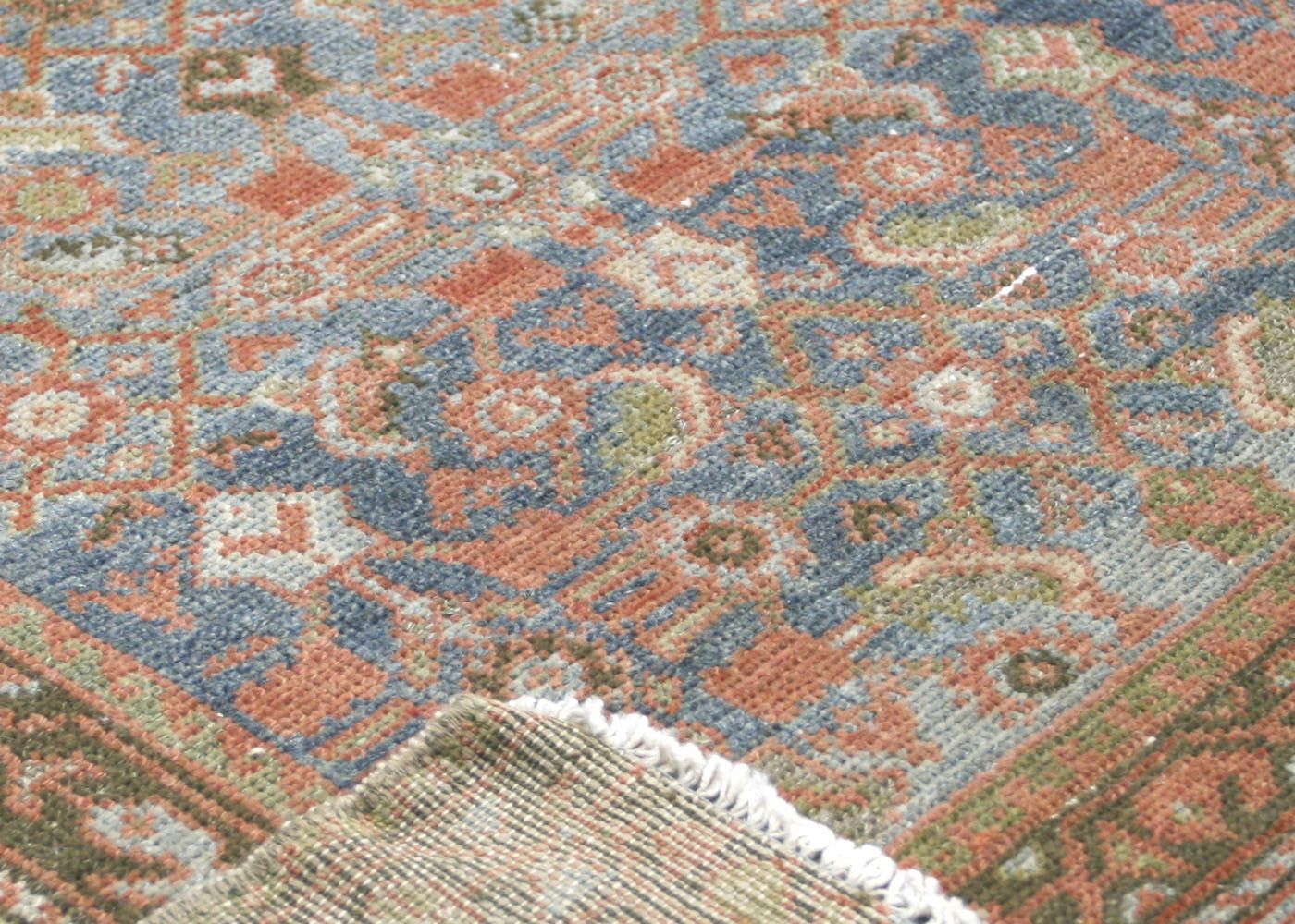 Semi Antique Persian Melayer Rug - 4'3" x 6'10" - 210498