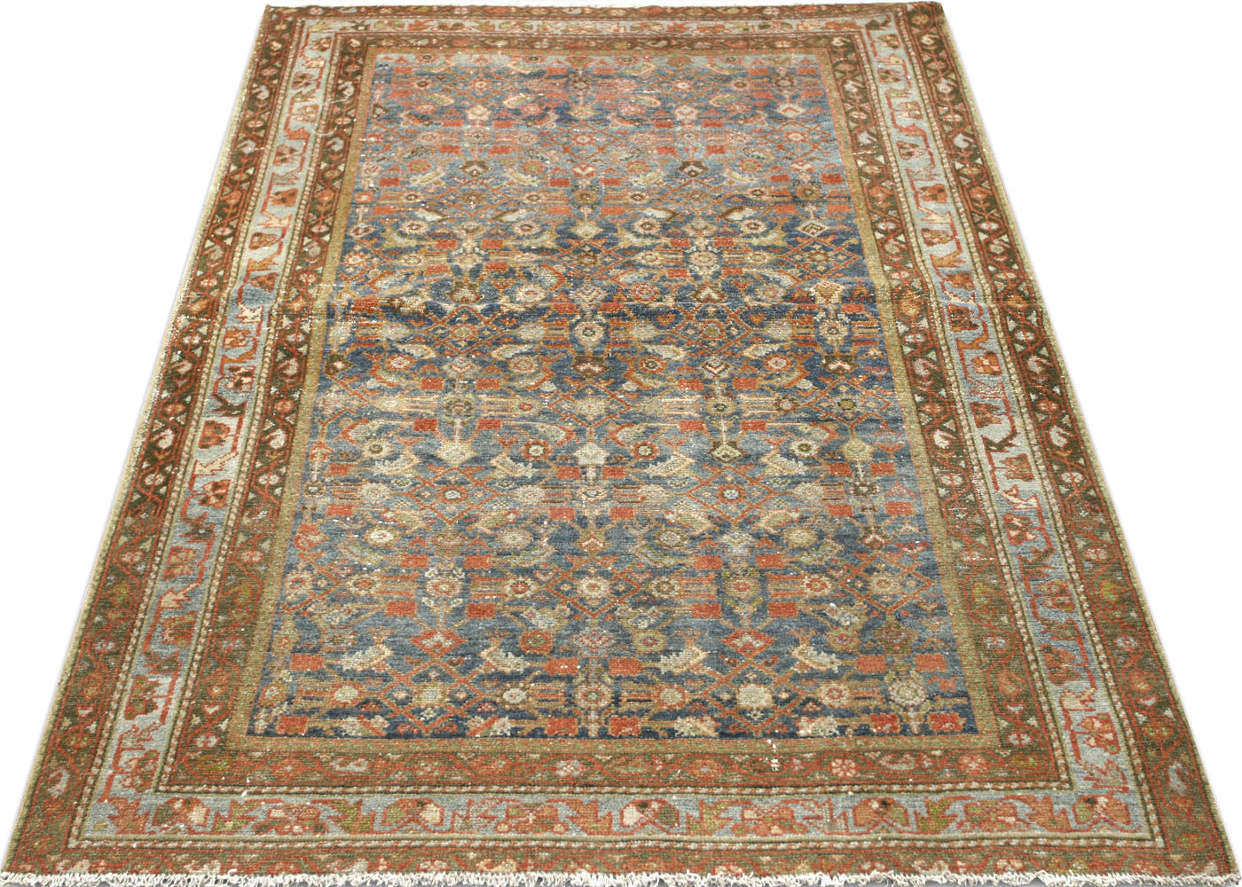 Semi Antique Persian Melayer Rug - 4'3" x 6'10" - 210498