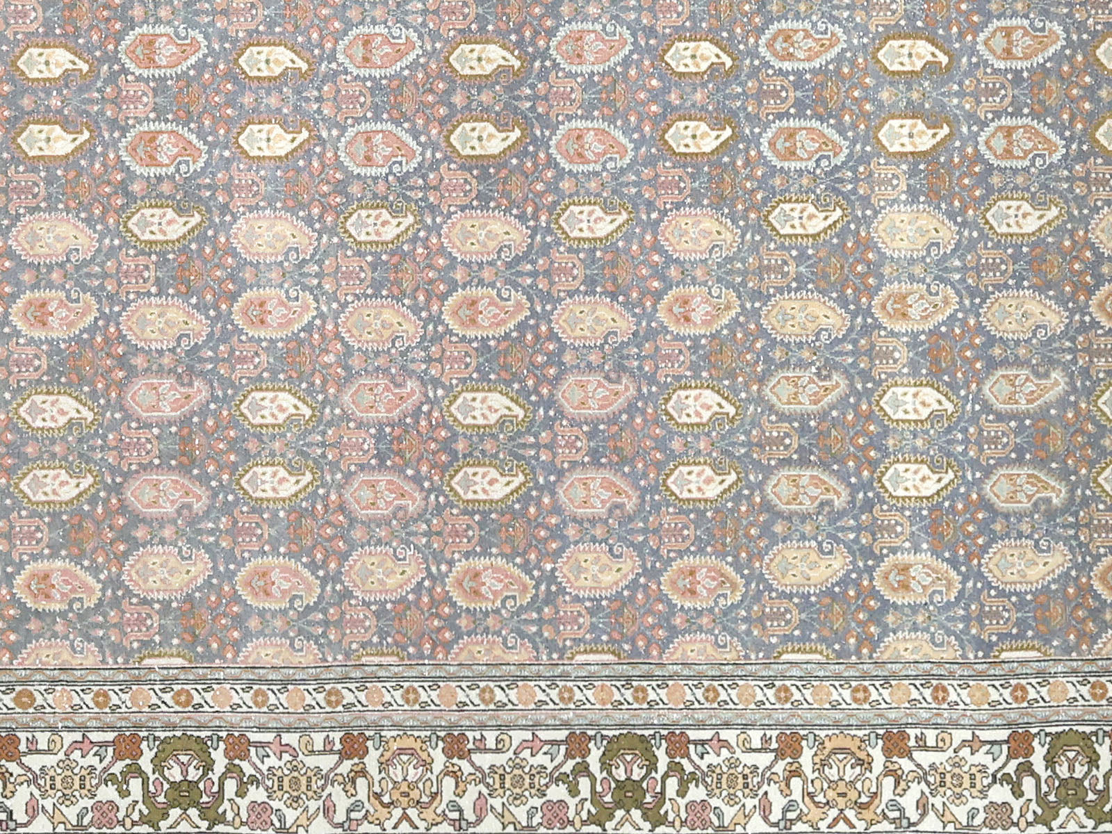 Vintage Turkish Hereke Rug - 7'9" x 10'9"