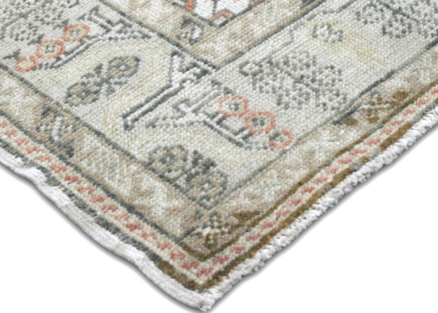 Vintage Turkish Oushak Rug - 4'5" x 6'6" - 210501