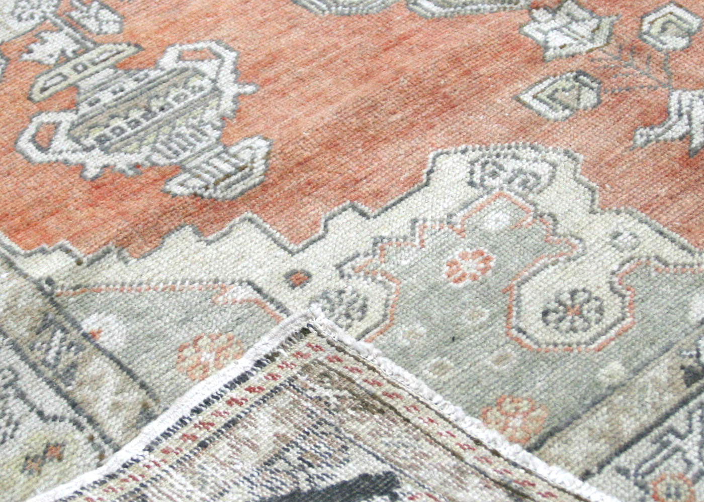 Vintage Turkish Oushak Rug - 4'5" x 6'6" - 210501