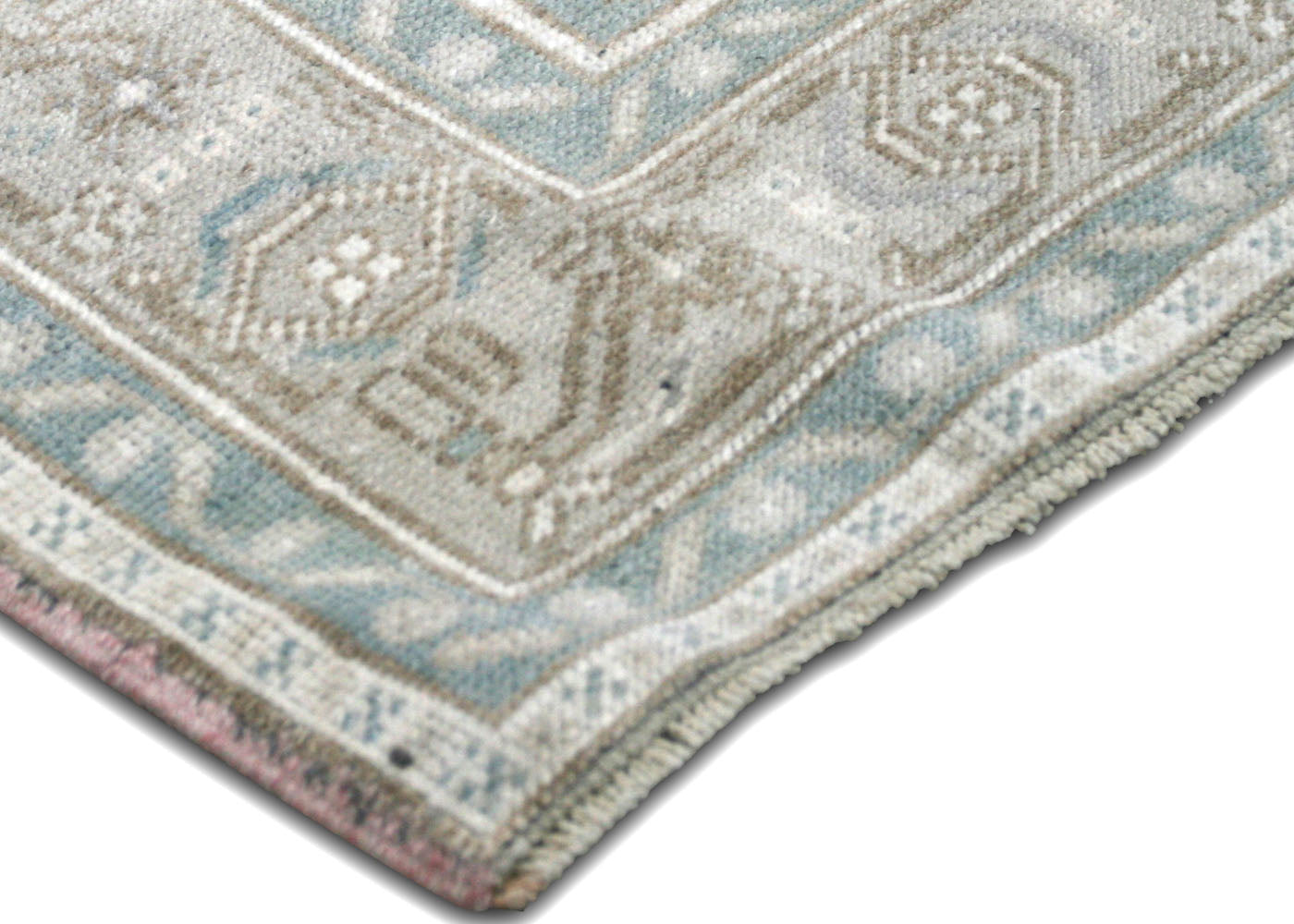 Vintage Turkish Oushak Rug - 4'1" x 6'4" - 210509