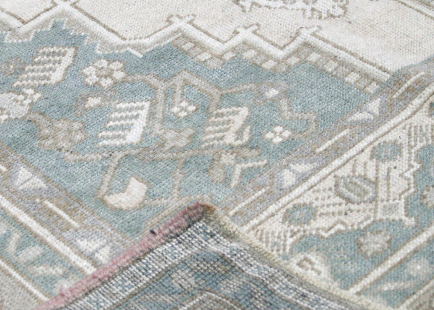 Vintage Turkish Oushak Rug - 4'1" x 6'4" - 210509