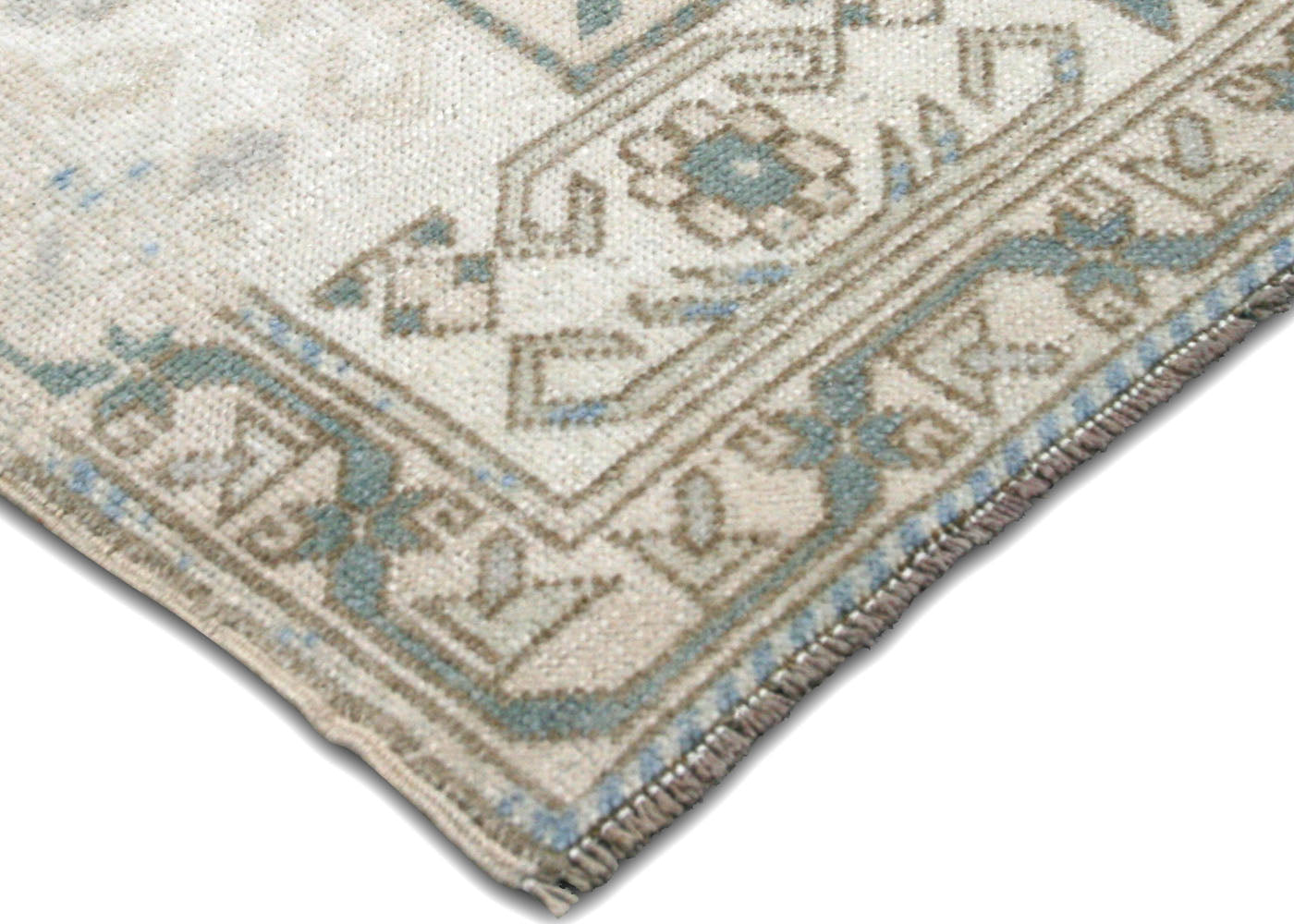 Vintage Turkish Oushak Rug - 4'7" x 6'7" - 210514