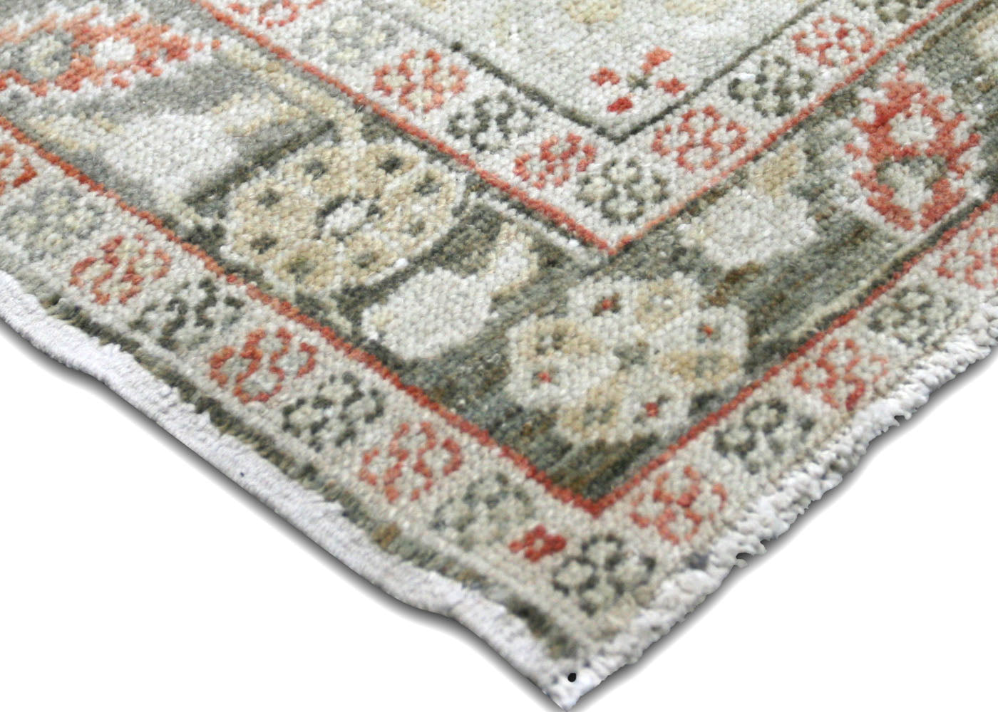Vintage Turkish Oushak Rug - 4'5" x 6'4" - 210517