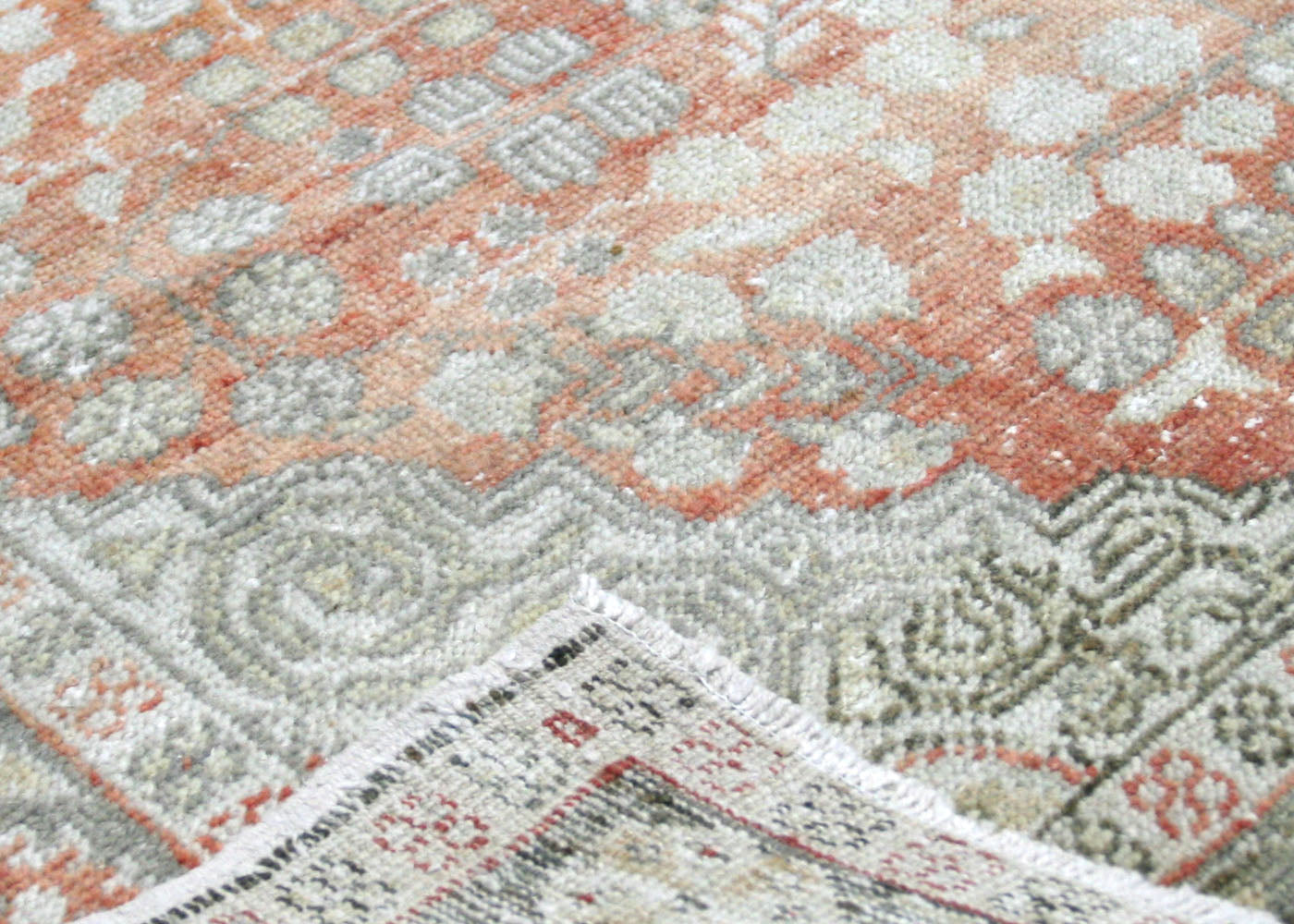 Vintage Turkish Oushak Rug - 4'5" x 6'4" - 210517