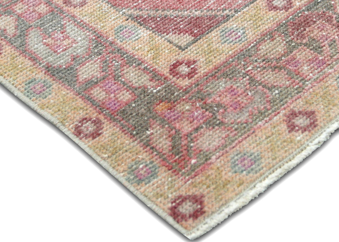 Vintage Turkish Oushak Runner - 3' x 9'3" - 210523