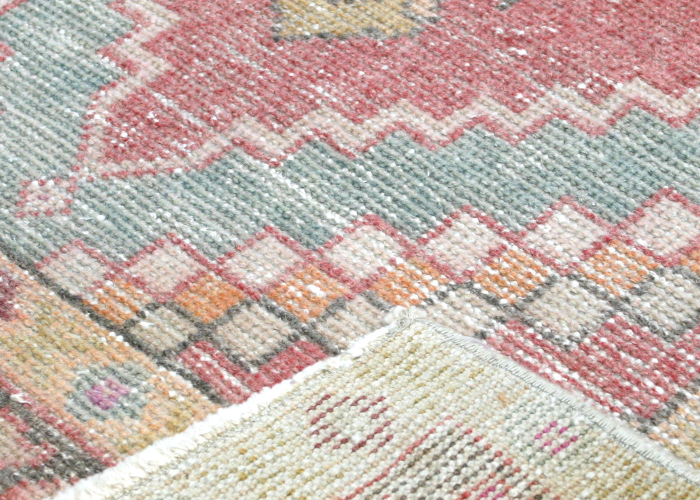 Vintage Turkish Oushak Runner - 3' x 9'3" - 210523