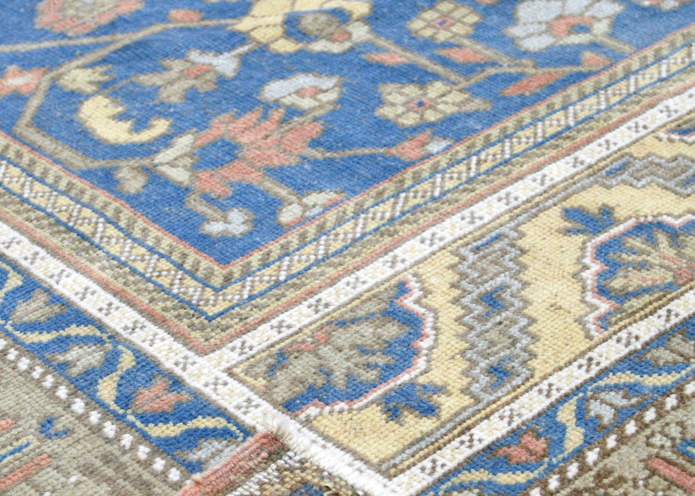 Vintage Turkish Oushak Rug - 6'4" x 10'2" - 210524