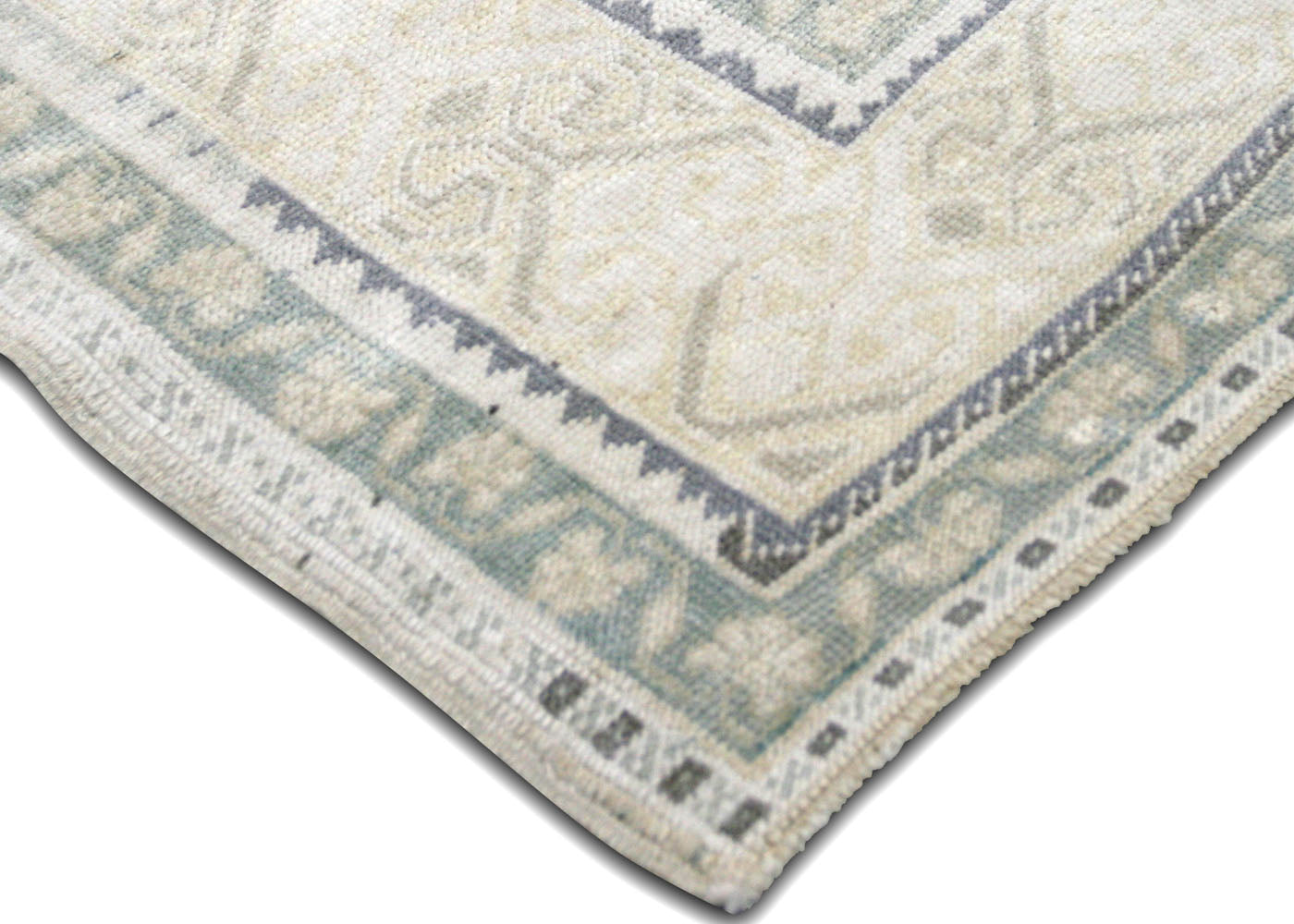 Vintage Turkish Oushak Rug - 6'3" x 10'5" - 210525