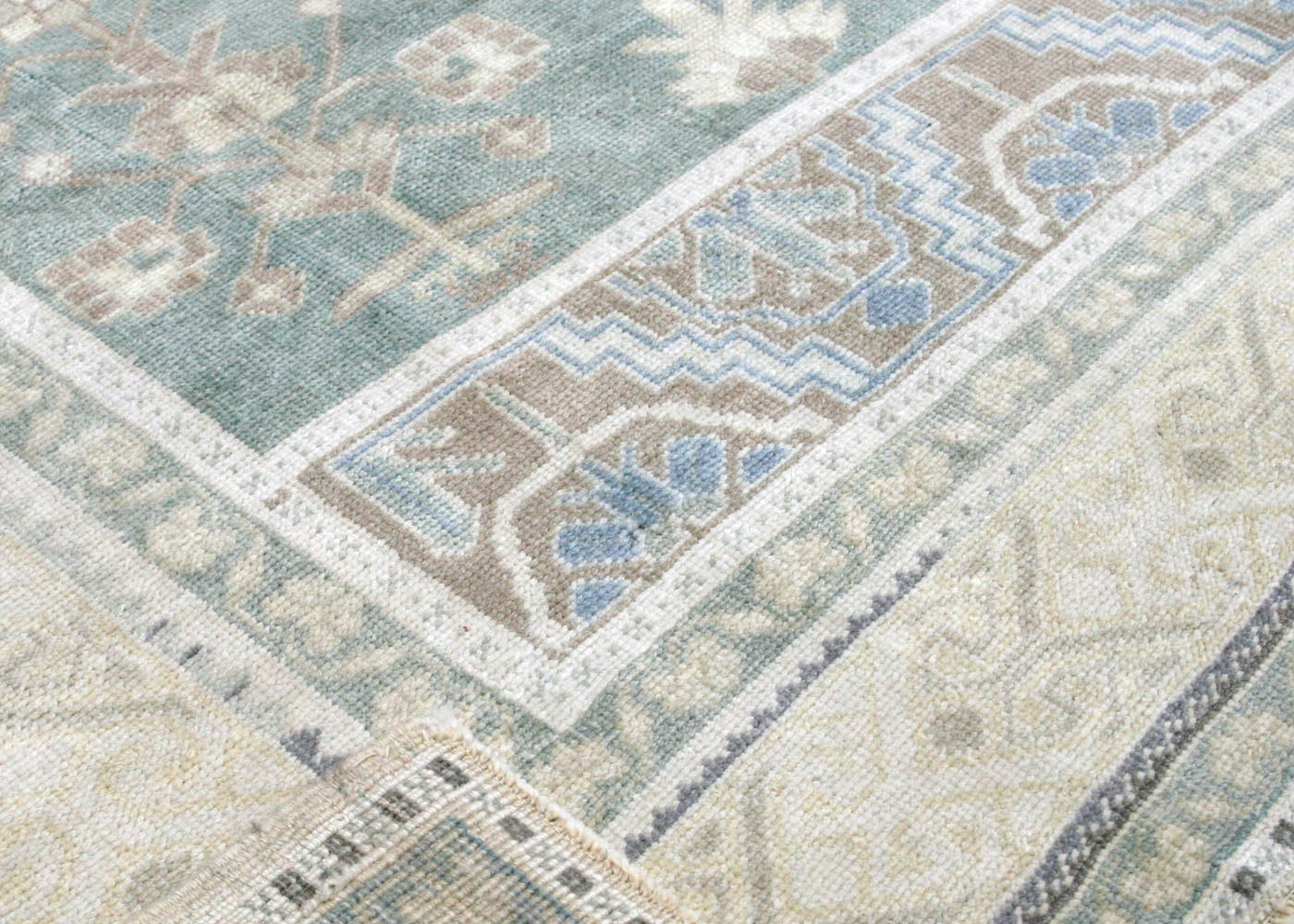 Vintage Turkish Oushak Rug - 6'3" x 10'5" - 210525