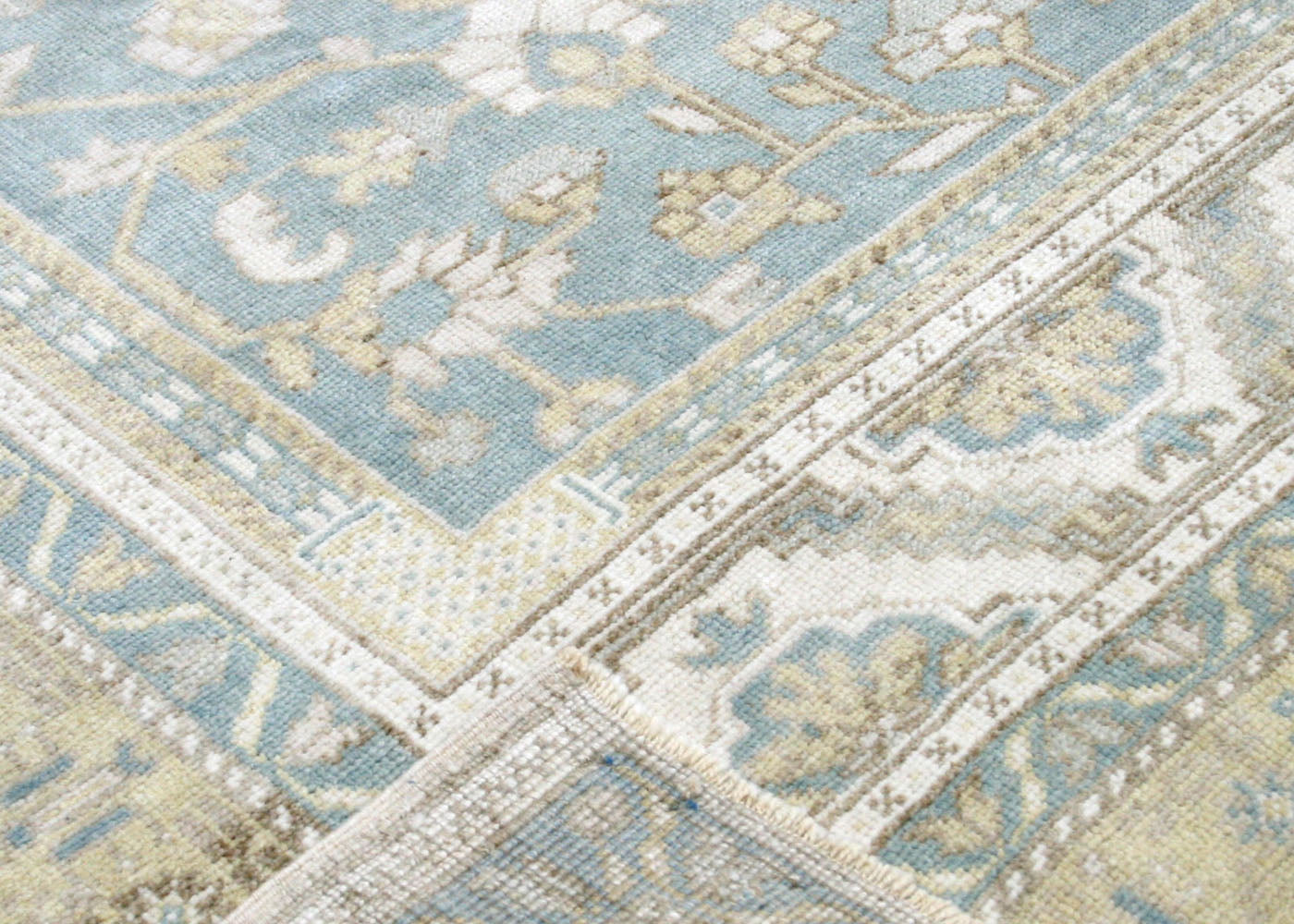 Vintage Turkish Oushak Rug - 6'6" x 10'7" - 210527