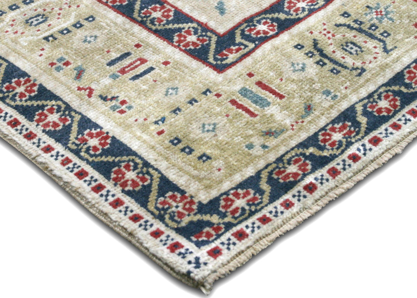 Vintage Turkish Oushak Rug - 5'7" x 8'11" - 210528