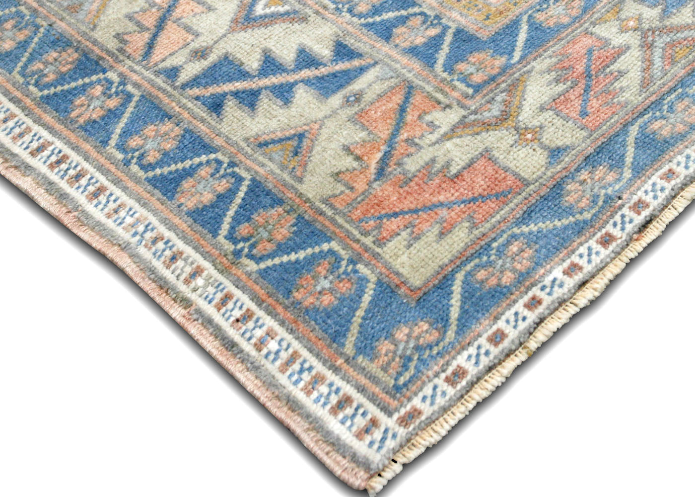 Vintage Turkish Oushak Rug - 5'8" x 9' - 210530