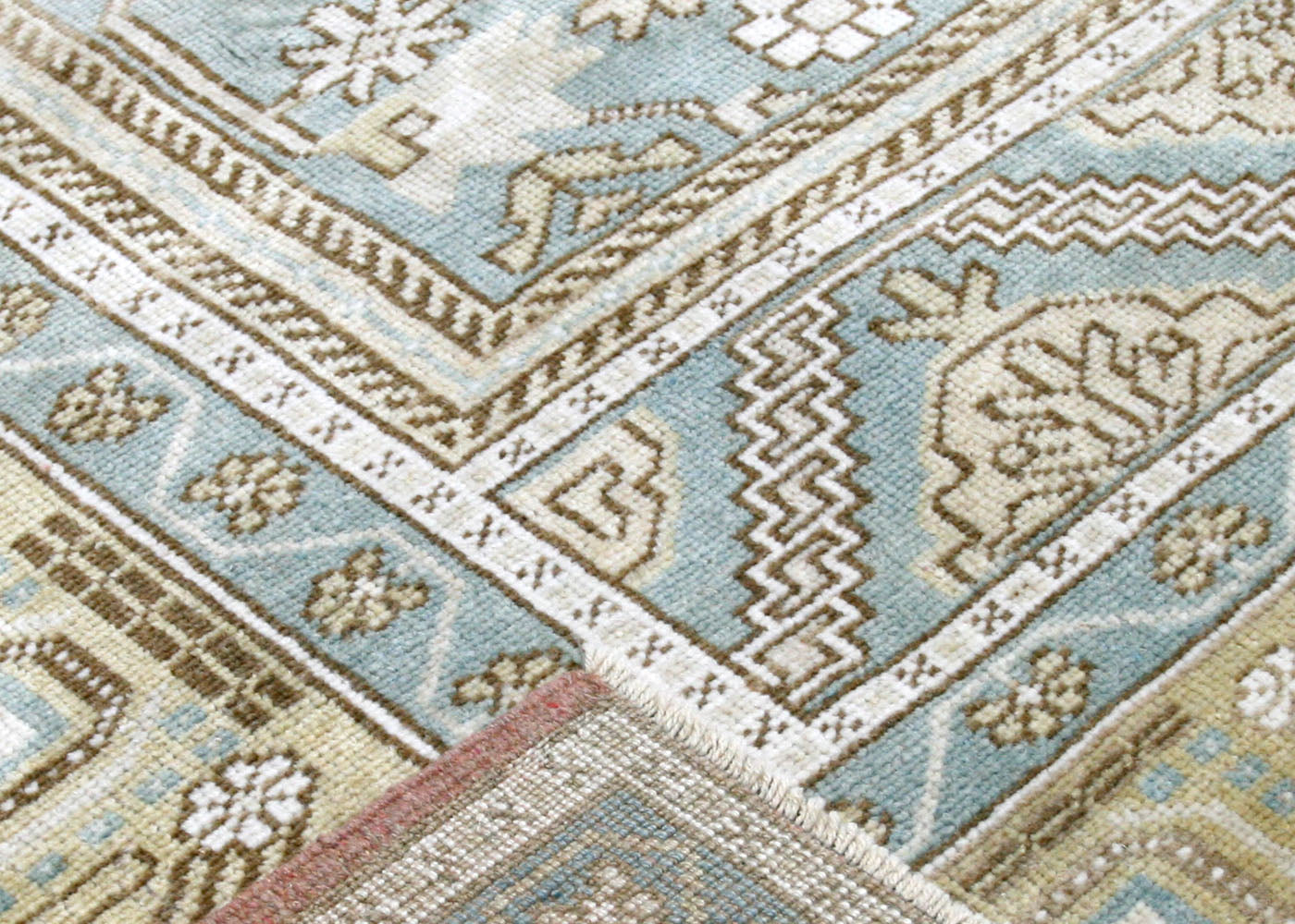 Vintage Turkish Oushak Rug - 6'4" x 10'5" - 210532