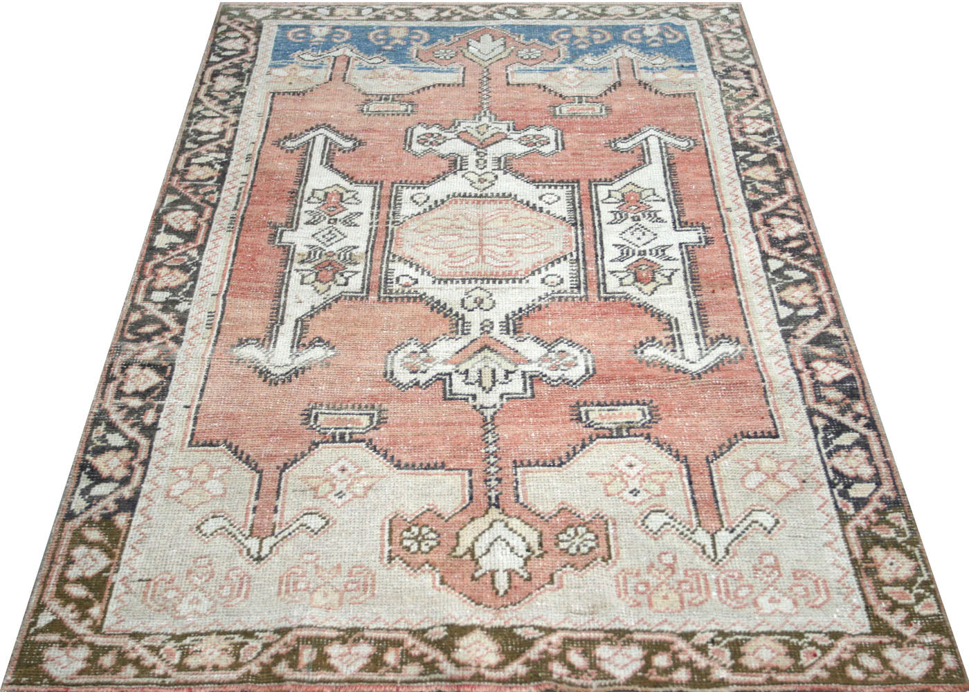 Vintage Turkish Oushak Rug - 4'5" x 7'9" - 210536