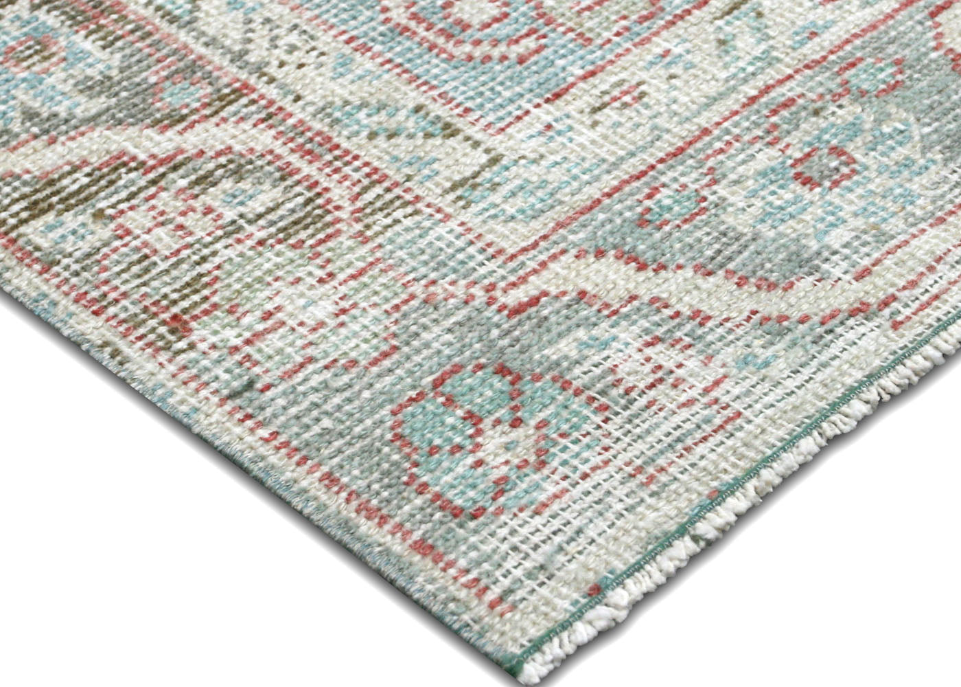 Vintage Turkish Oushak Rug - 4'9" x 7'1" - 210541