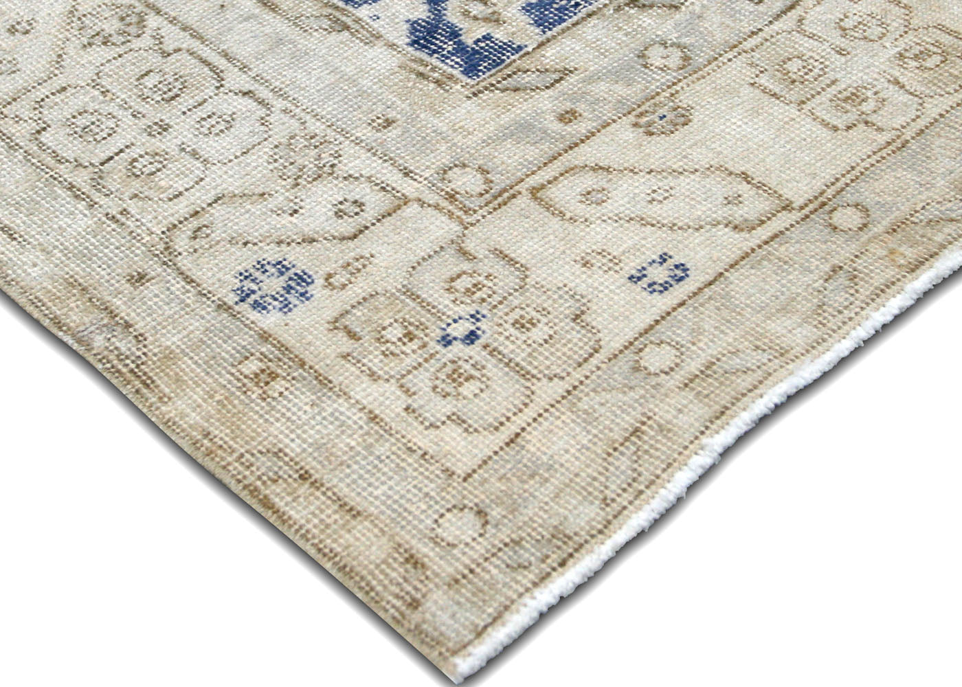 Vintage Turkish Oushak Rug - 5'3" x 7'11" - 210543