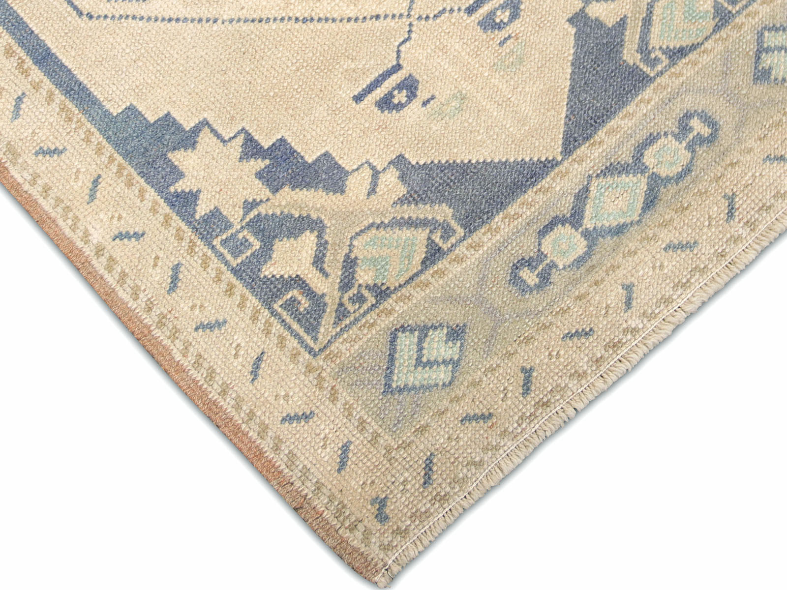 Vintage Turkish Oushak Yastic - 2' x 3'11"
