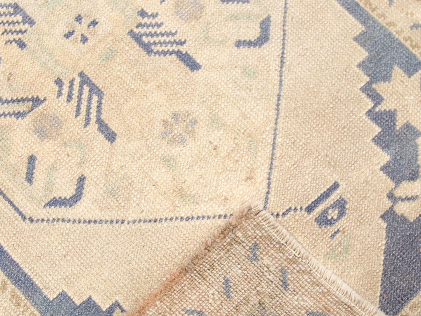 Vintage Turkish Oushak Yastic - 2' x 3'11"
