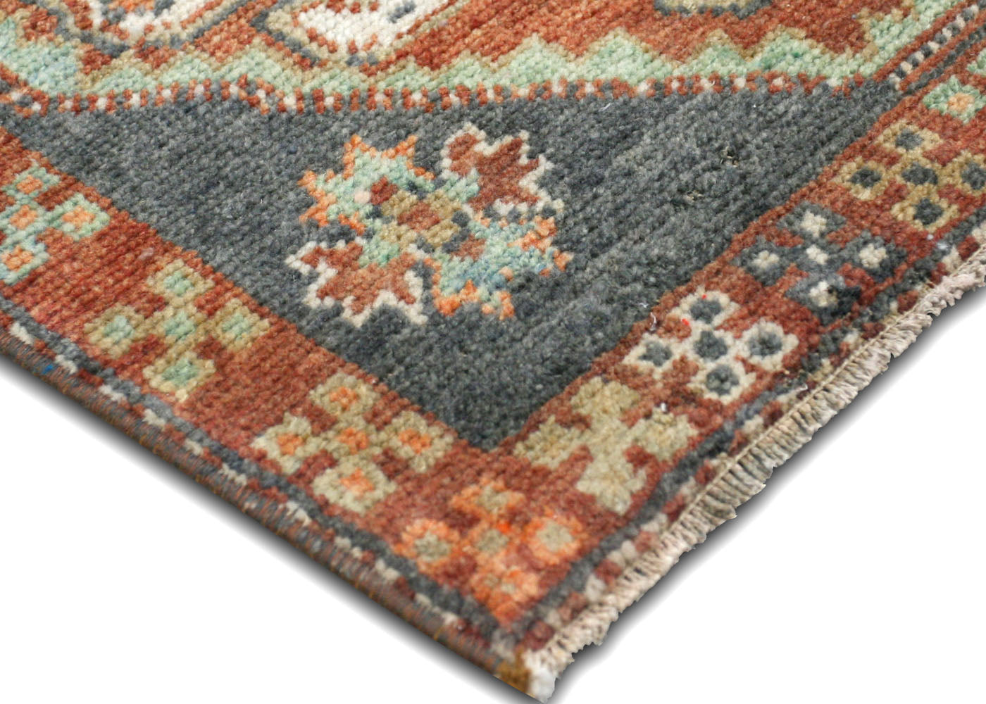 Vintage Turkish Oushak Yastic - 1'8" x 3' - 210567