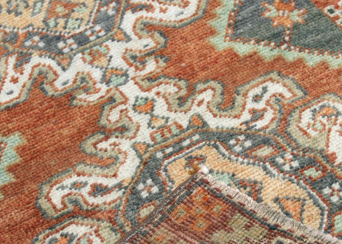 Vintage Turkish Oushak Yastic - 1'8" x 3' - 210567