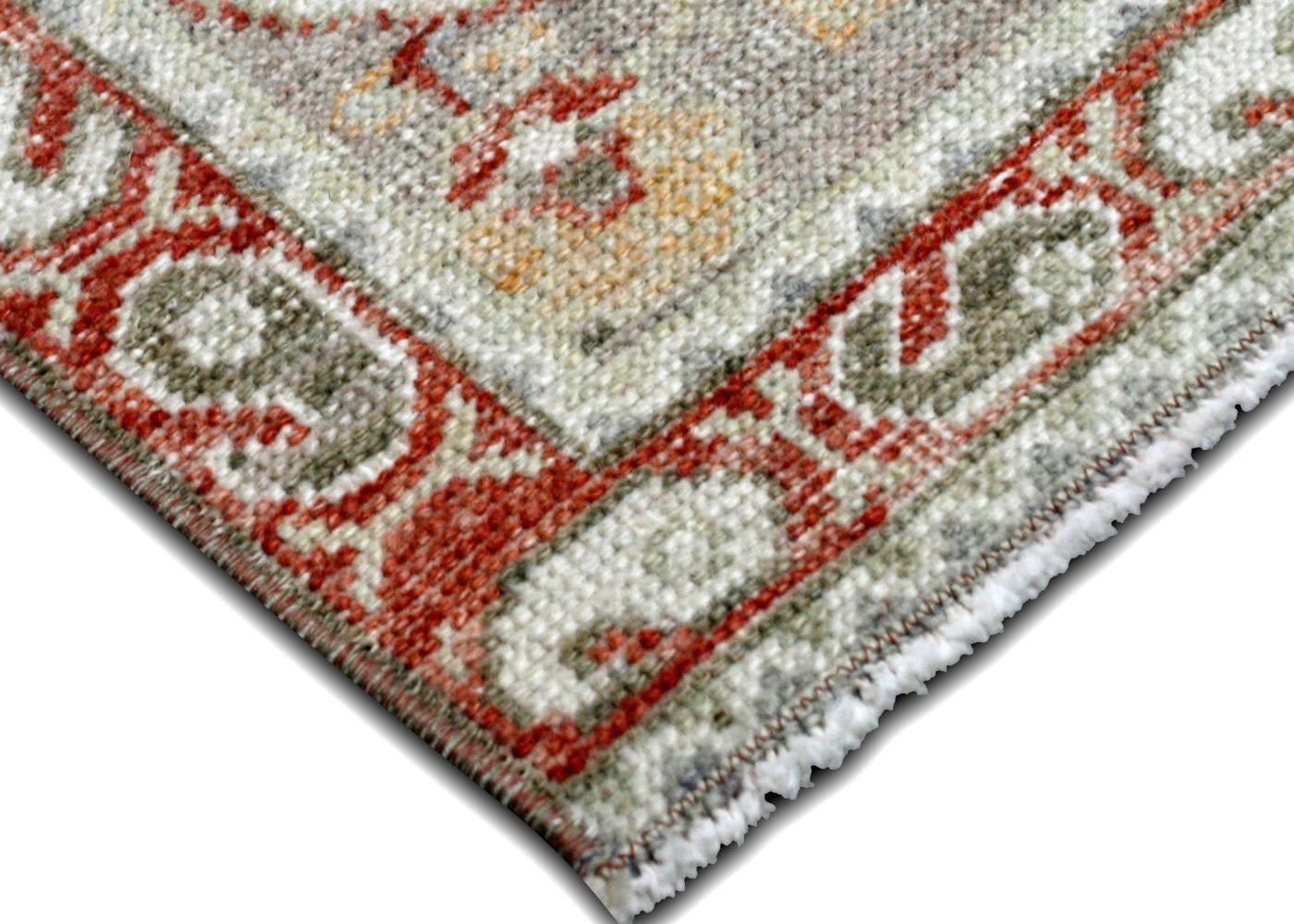 Vintage Turkish Oushak Yastic - 1'6" x 2'5" - 210573