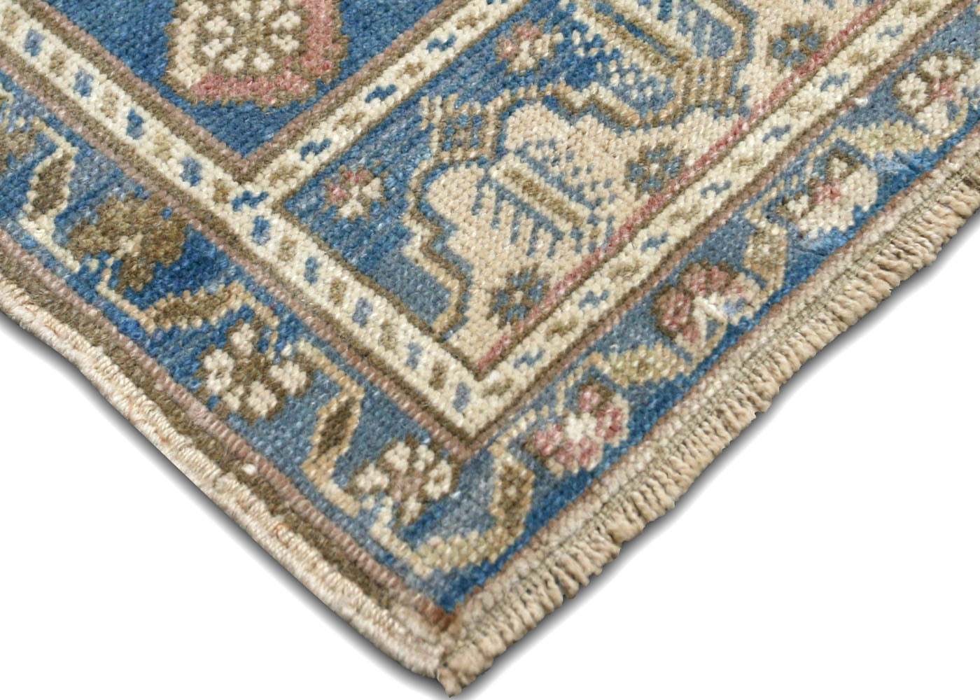 Vintage Turkish Oushak Yastic - 1'10" x 3'3" - 210578
