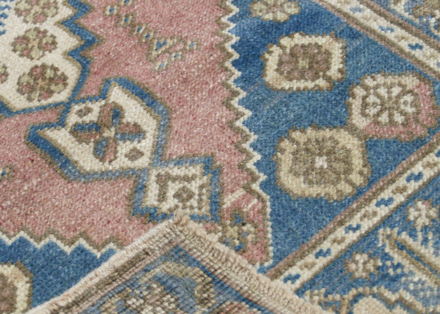 Vintage Turkish Oushak Yastic - 1'10" x 3'3" - 210578