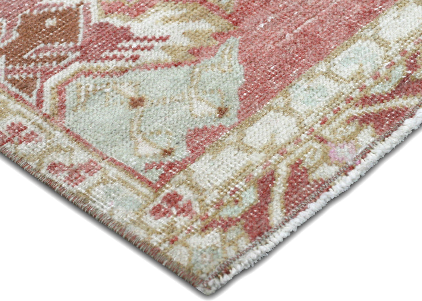 Vintage Turkish Oushak Yastic - 1'8" x 3' - 210593