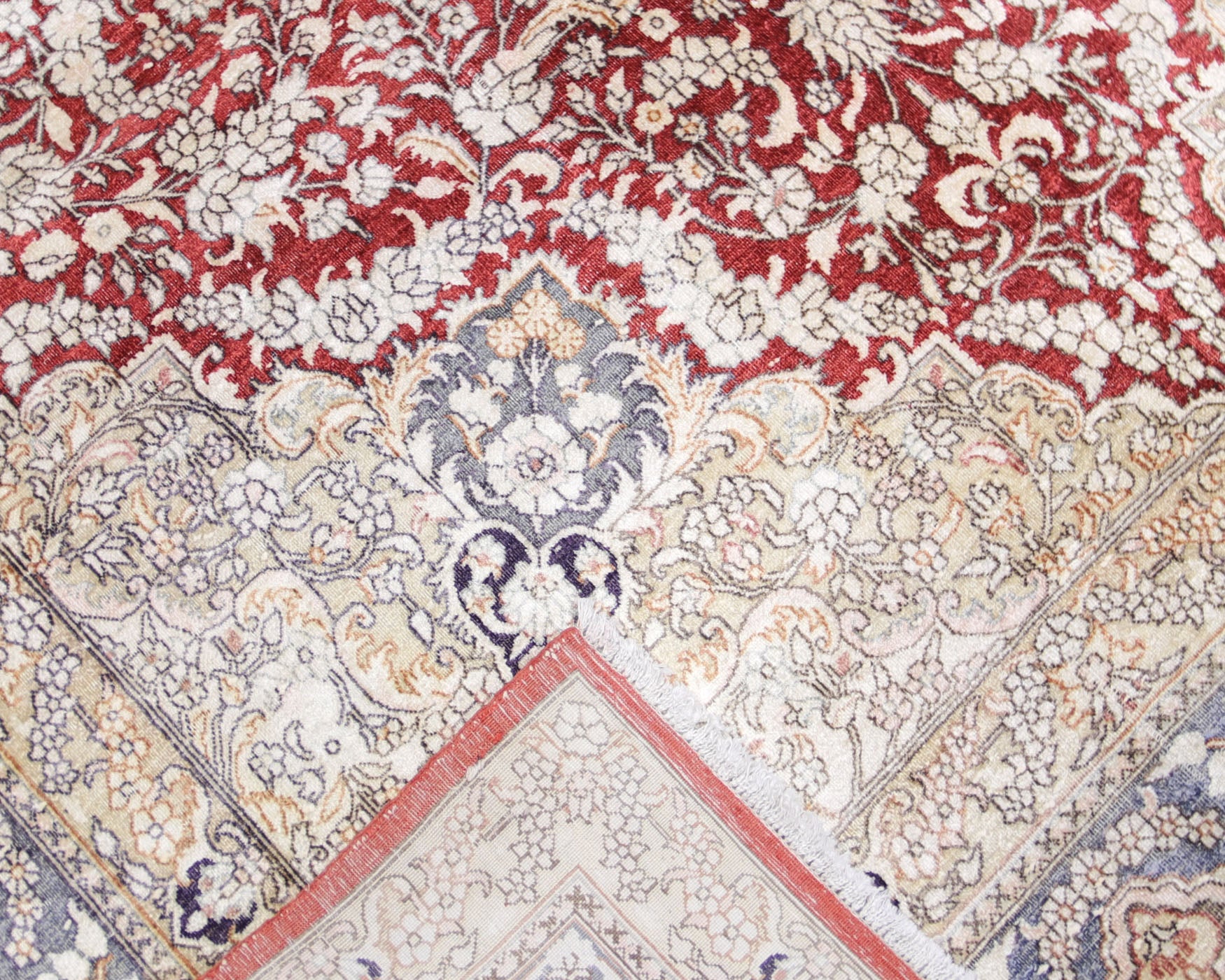 Vintage Turkish Hereke Rug - 5' x 8'
