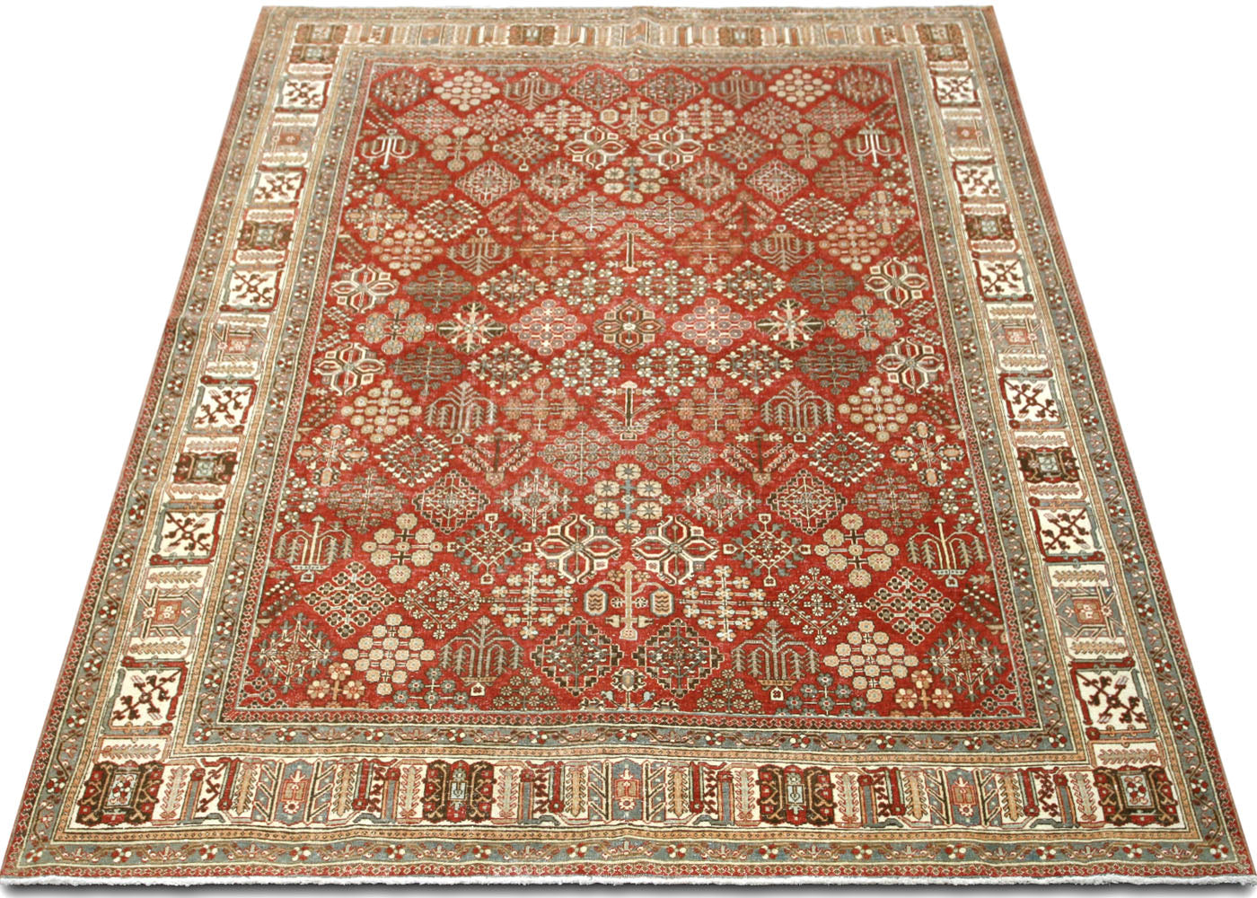 Vintage Persian Joshagan Rug - 7' x  10'7" - 220004