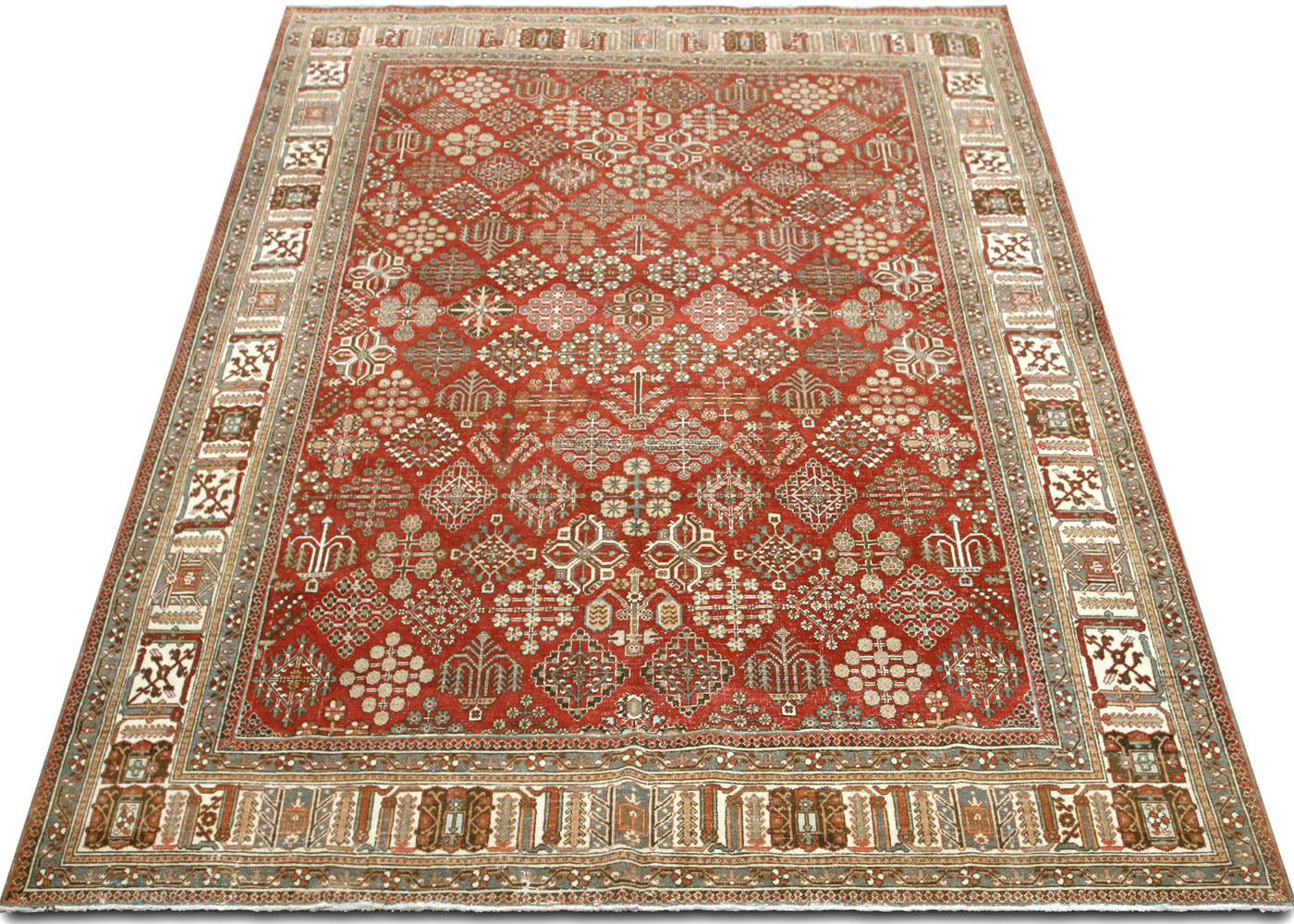 Vintage Persian Joshagan Rug - 7' x  10'7" - 220004