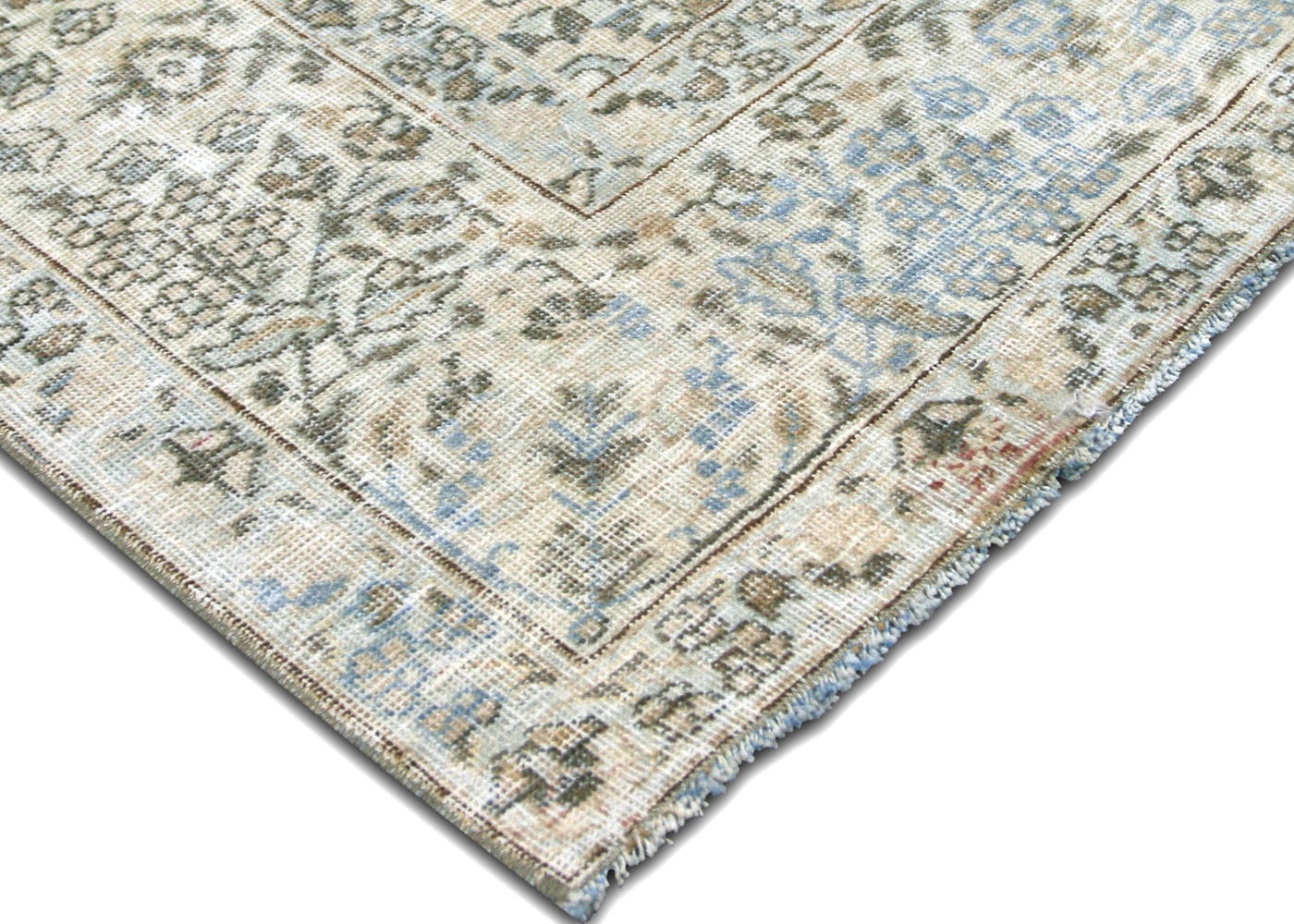 Vintage Persian Tabriz Rug - 7'4" x 10'6" - 220009