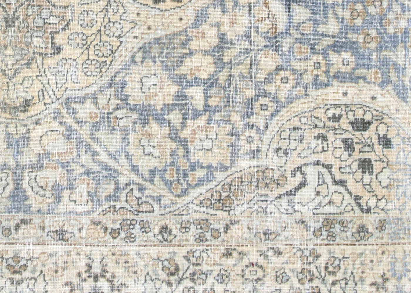 Vintage Persian Tabriz Rug - 7'4" x 10'6" - 220009