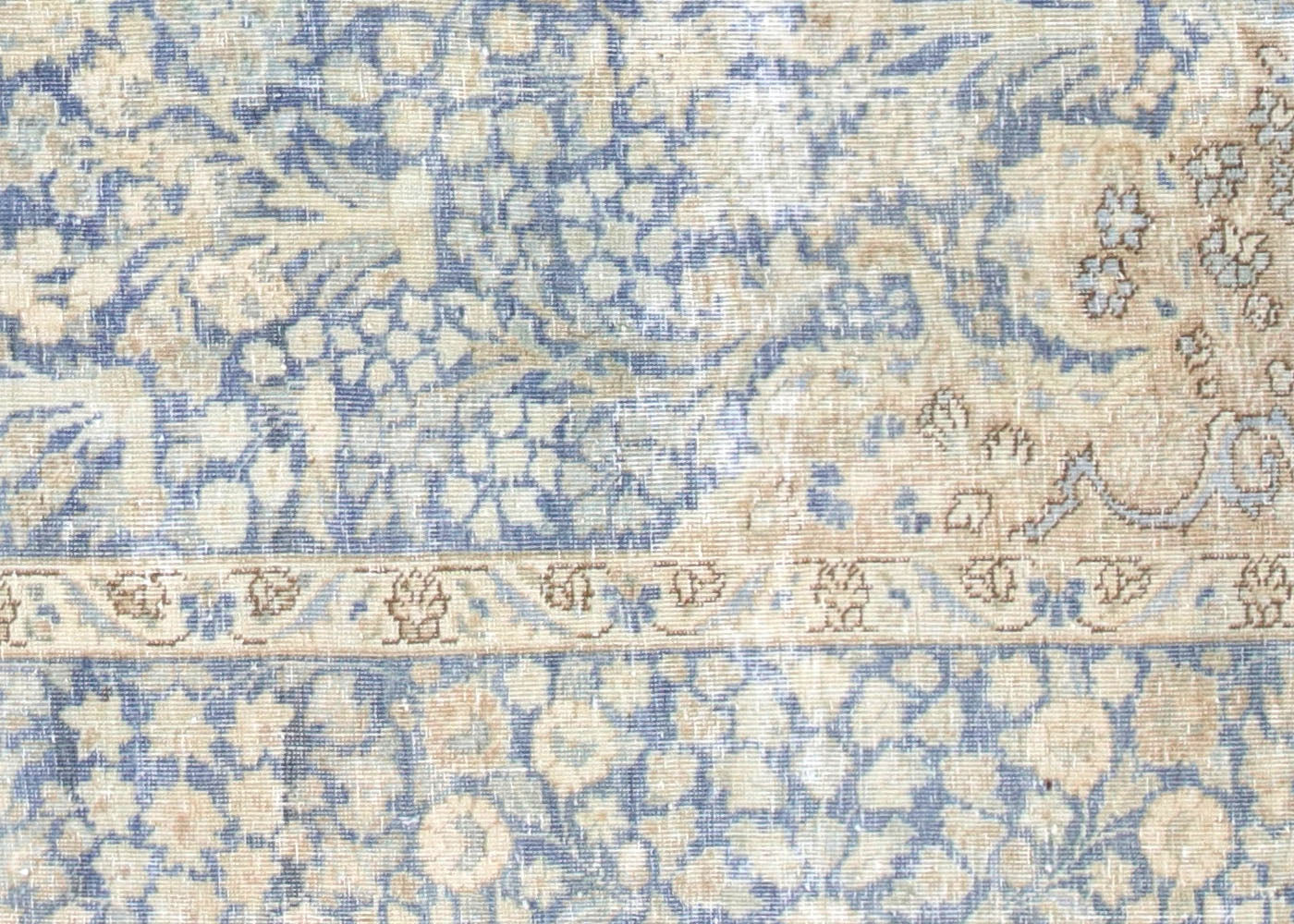 Vintage Persian Tabriz Rug - 6'5" x 9'7" - 220012