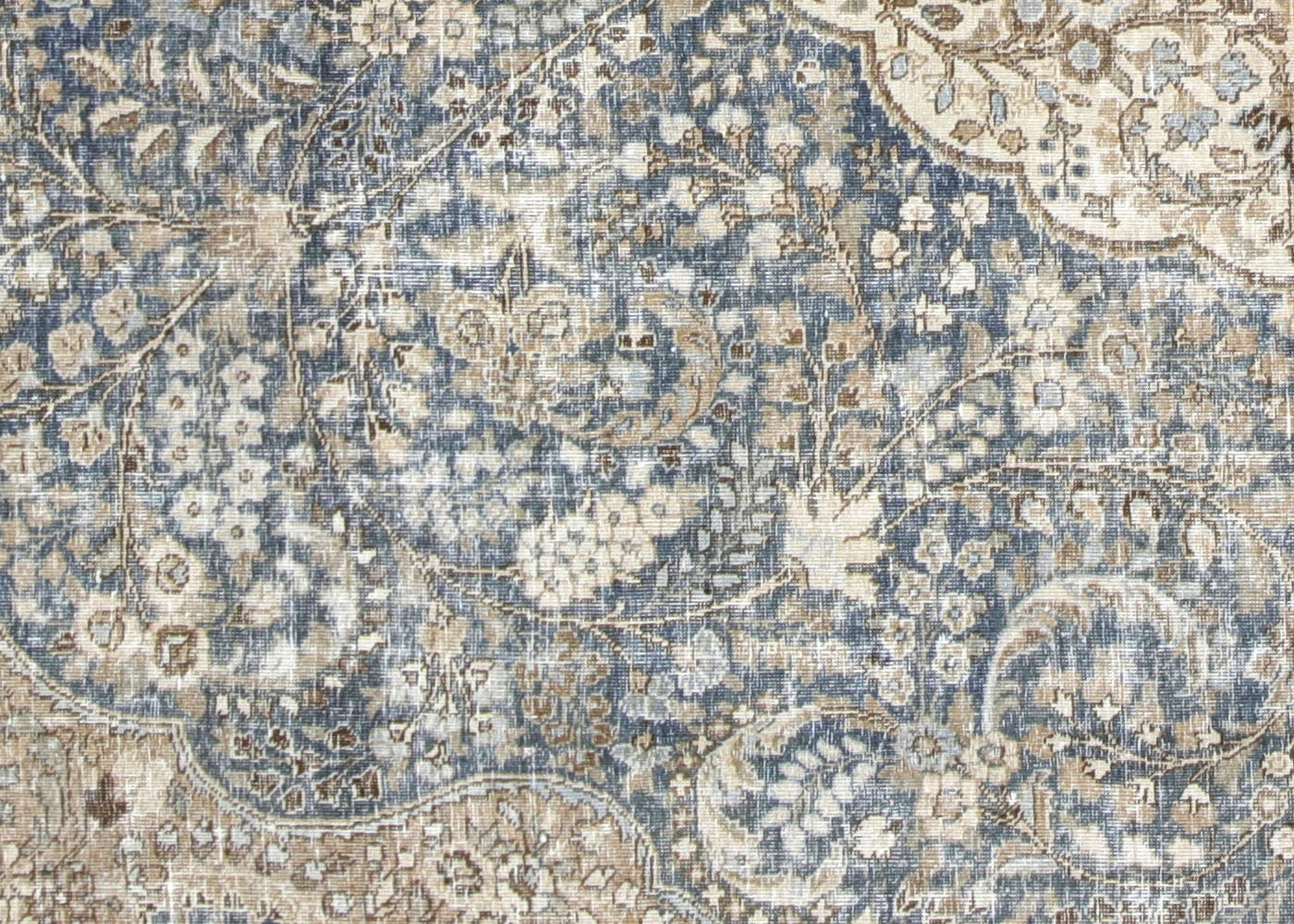 Semi Antique Persian Tabriz Rug - 9'7" x 13'5" - 220014