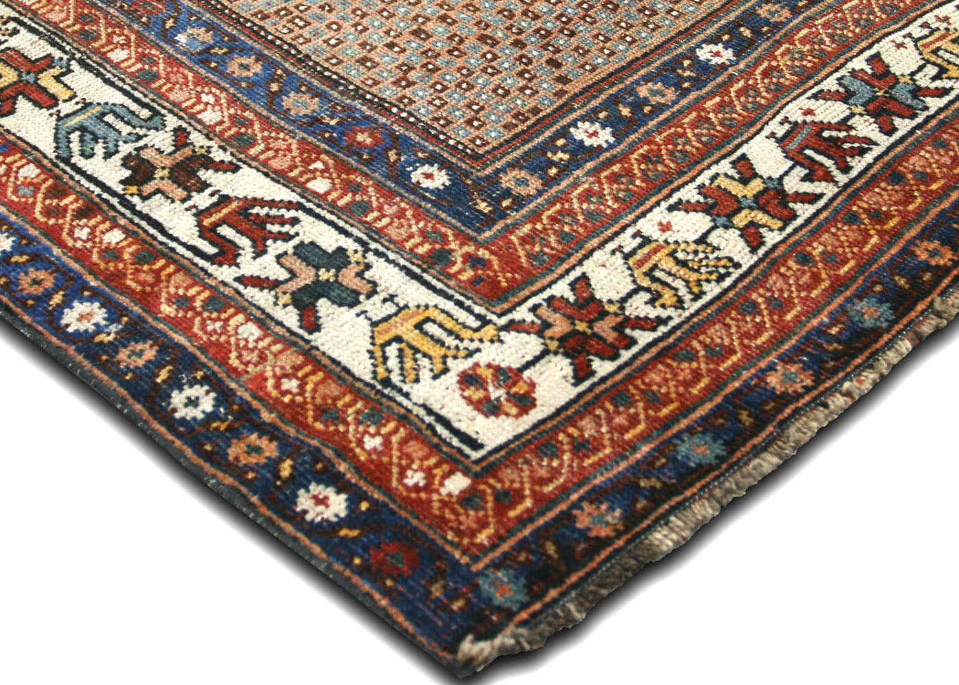 Antique Persian Shiraz Rug - 7'9" x 10'1" - 220017