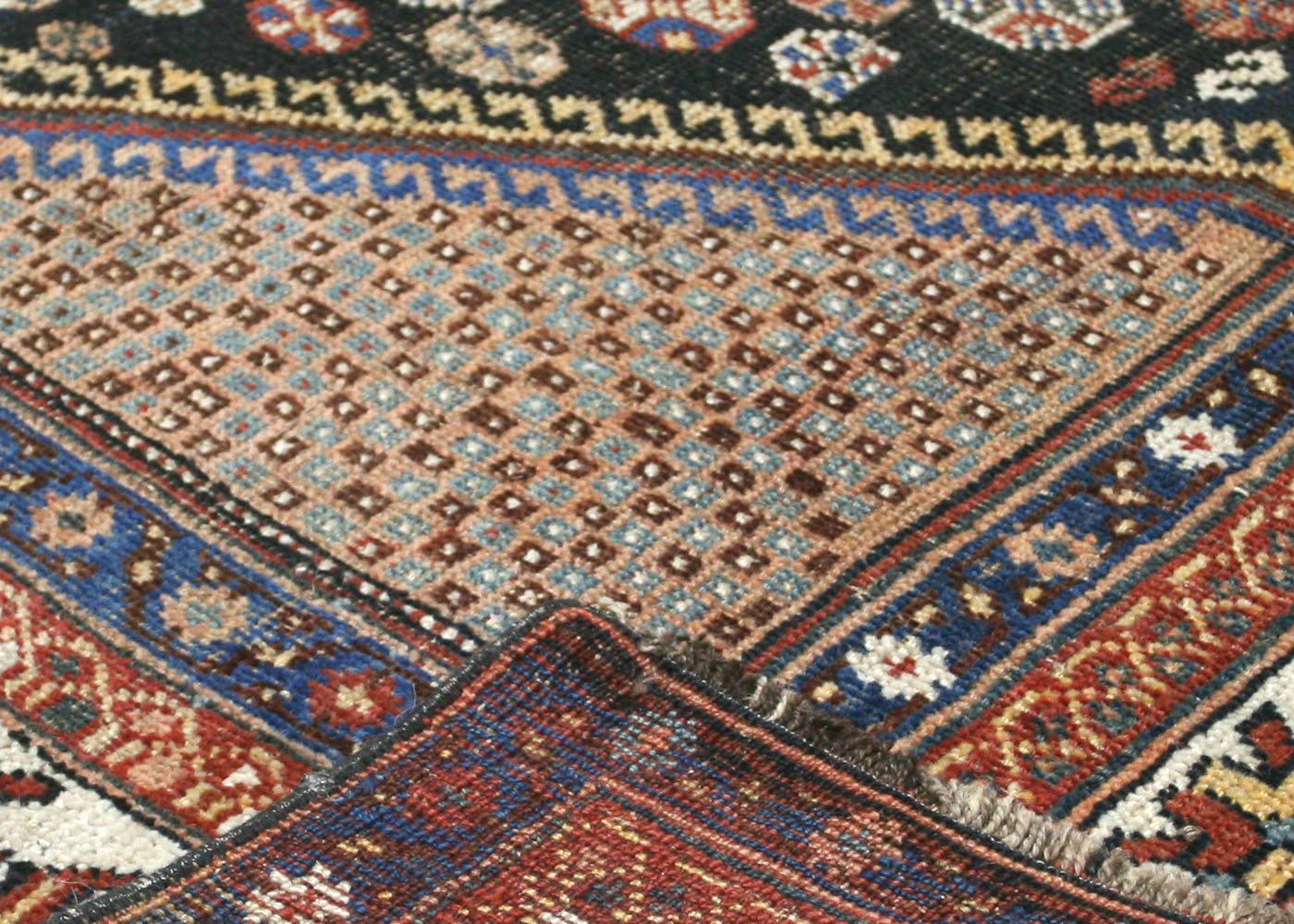 Antique Persian Shiraz Rug - 7'9" x 10'1" - 220017
