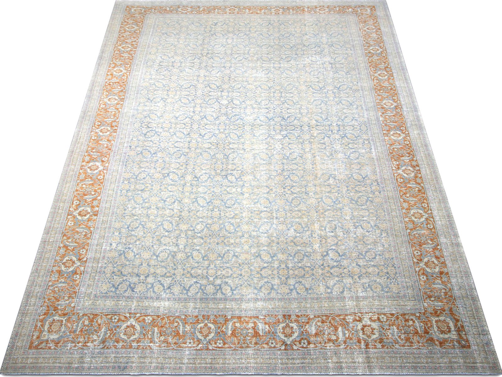 Antique Persian Tabriz Rug - 11' x 17'8"