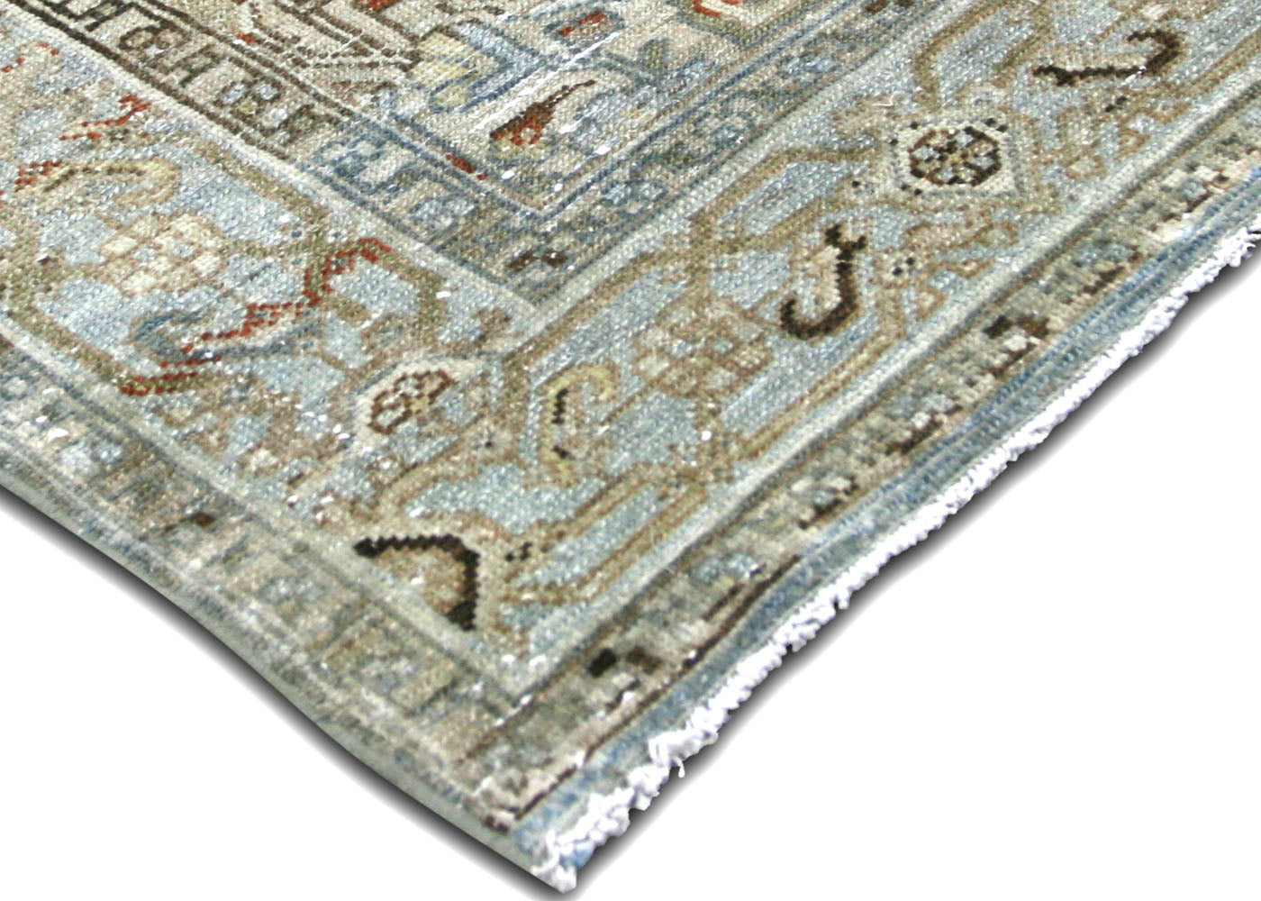 Semi Antique Persian Melayer Runner - 3'9" x 16'3" - 220019
