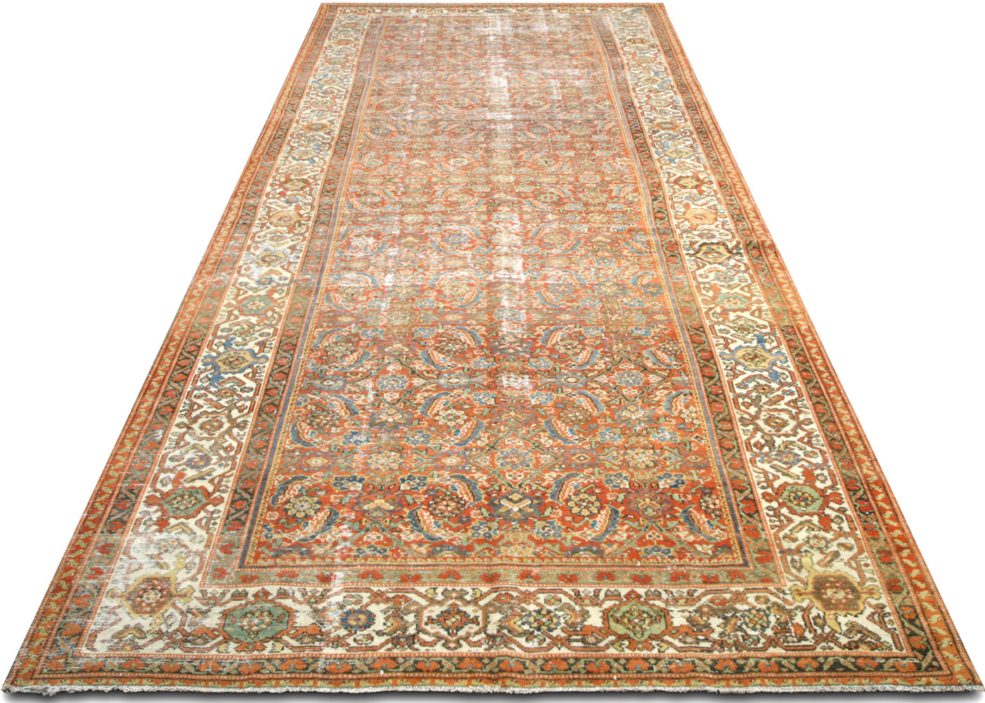 Antique Persian Mahal Rug - 6'6" x 16'5" - 220026