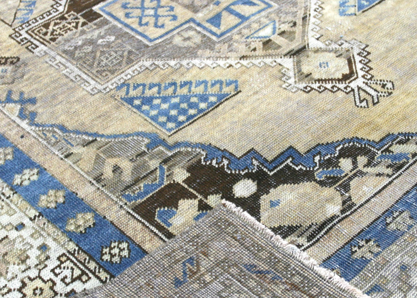 Vintage Persian Melayer Rug - 6'1" x 11'10" - 220030