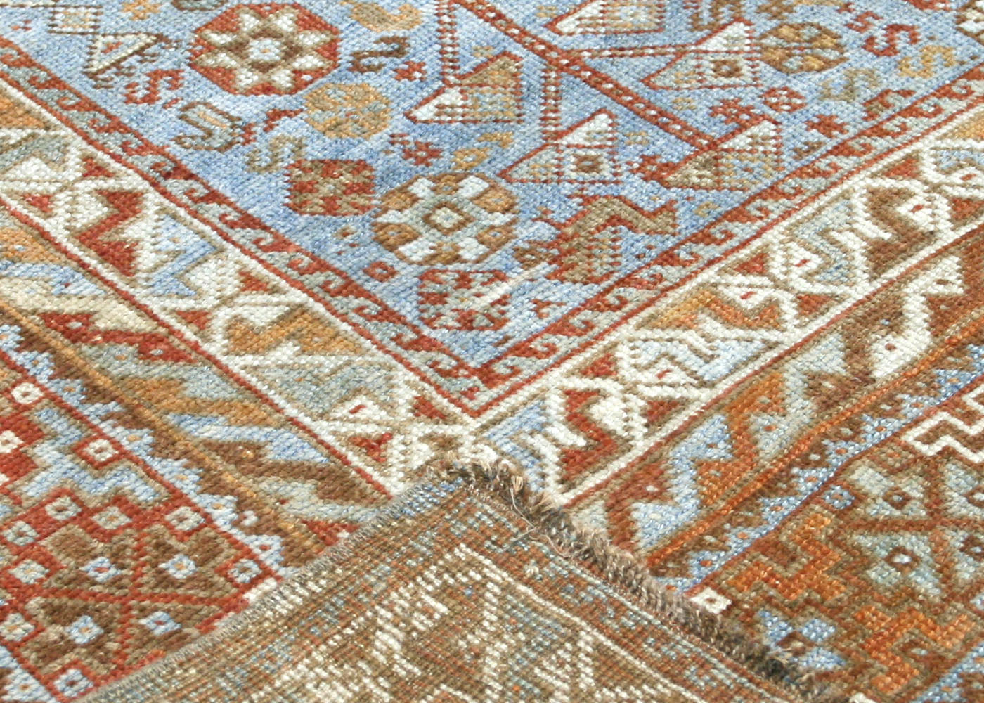 Semi Antique Persian Shiraz Rug - 5'3" x 6'8" - 220031