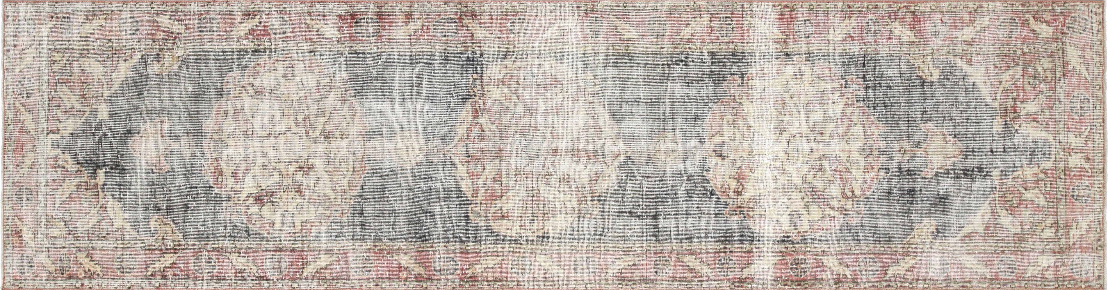 Vintage Turkish Oushak Runner - 2'10" x 11' - 220039