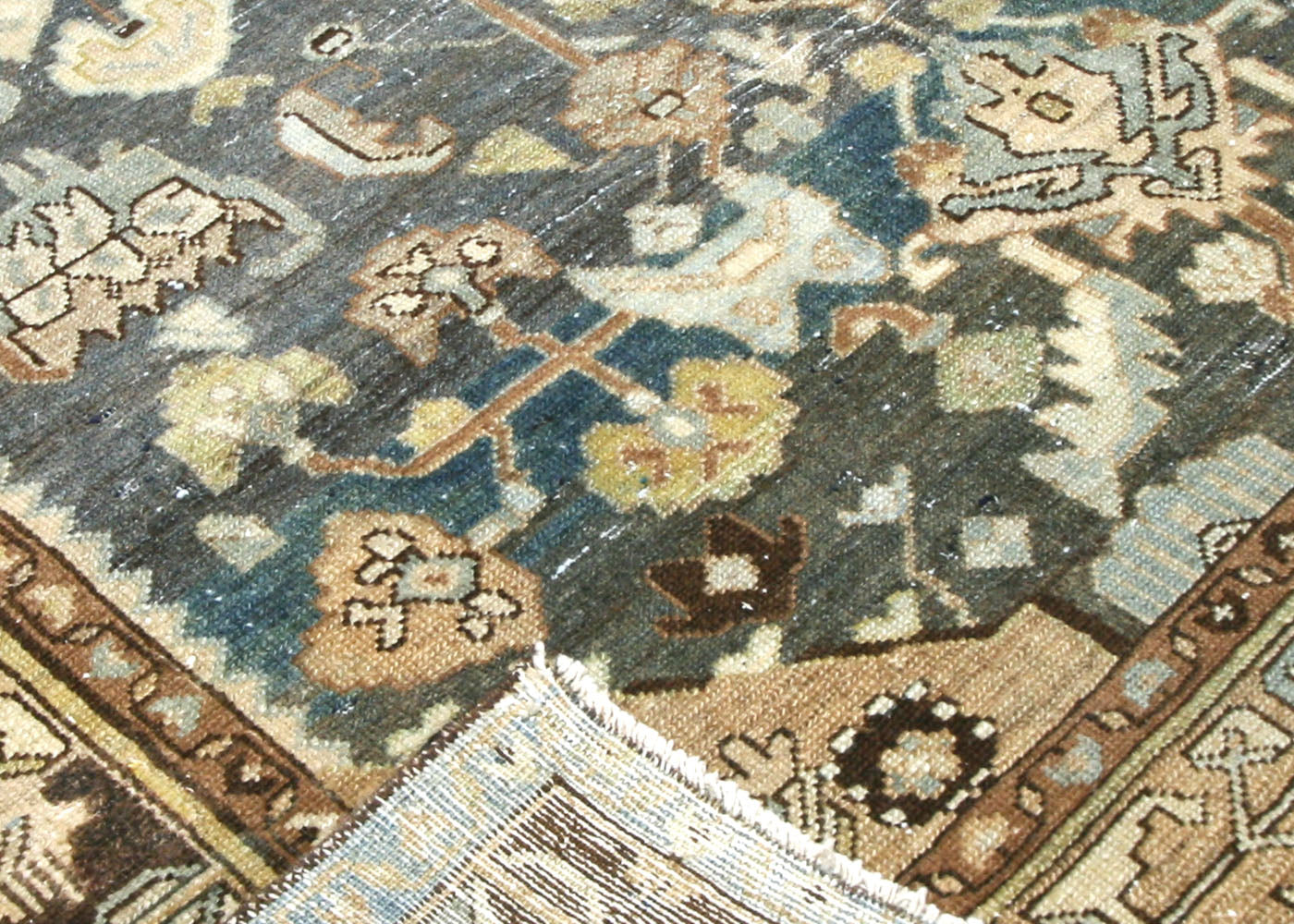Semi Antique Persian Melayer Rug - 4'3" x 6'4" - 220062