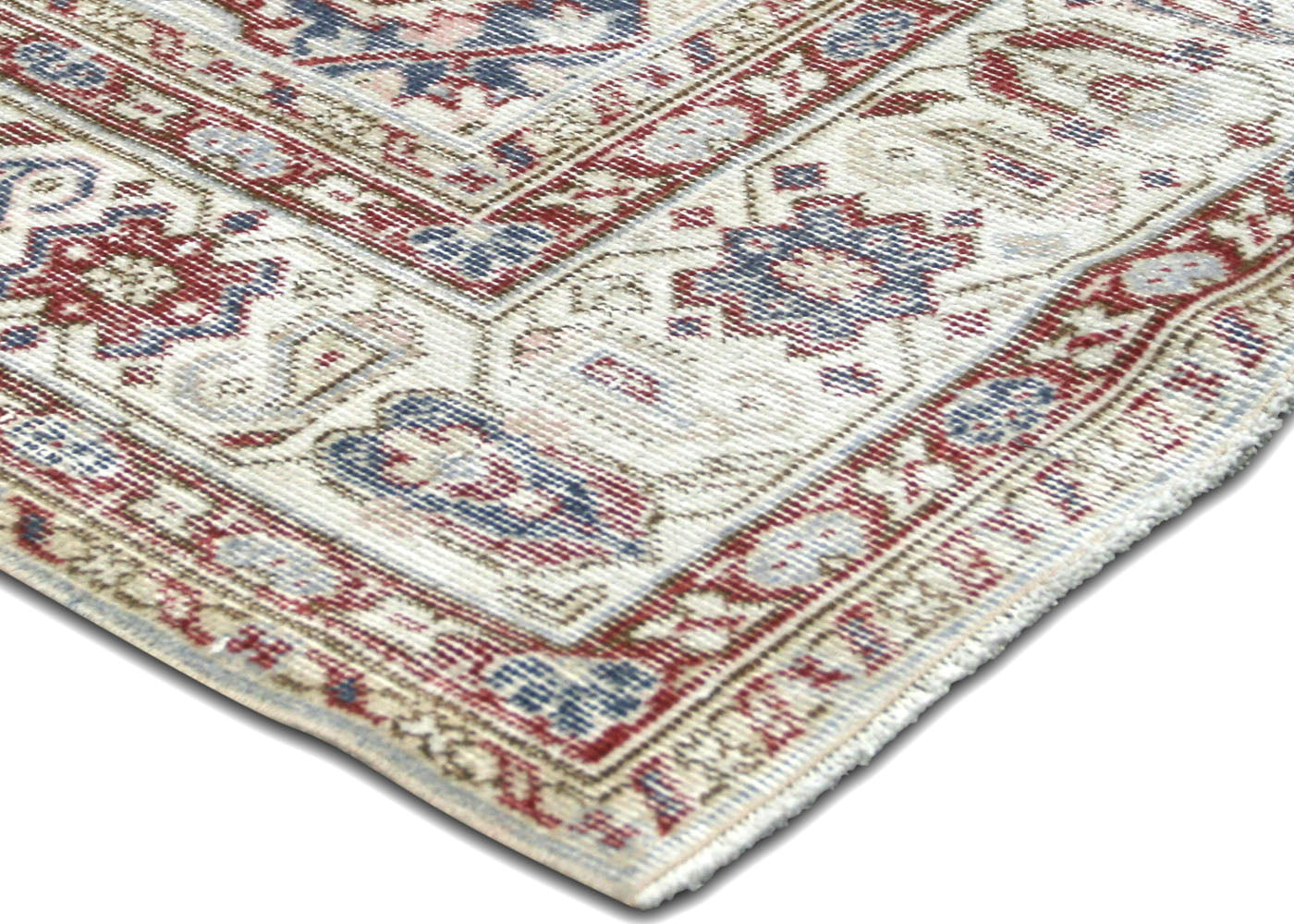 Vintage Turkish Oushak Rug - 7'3" x 10'6" - 220067