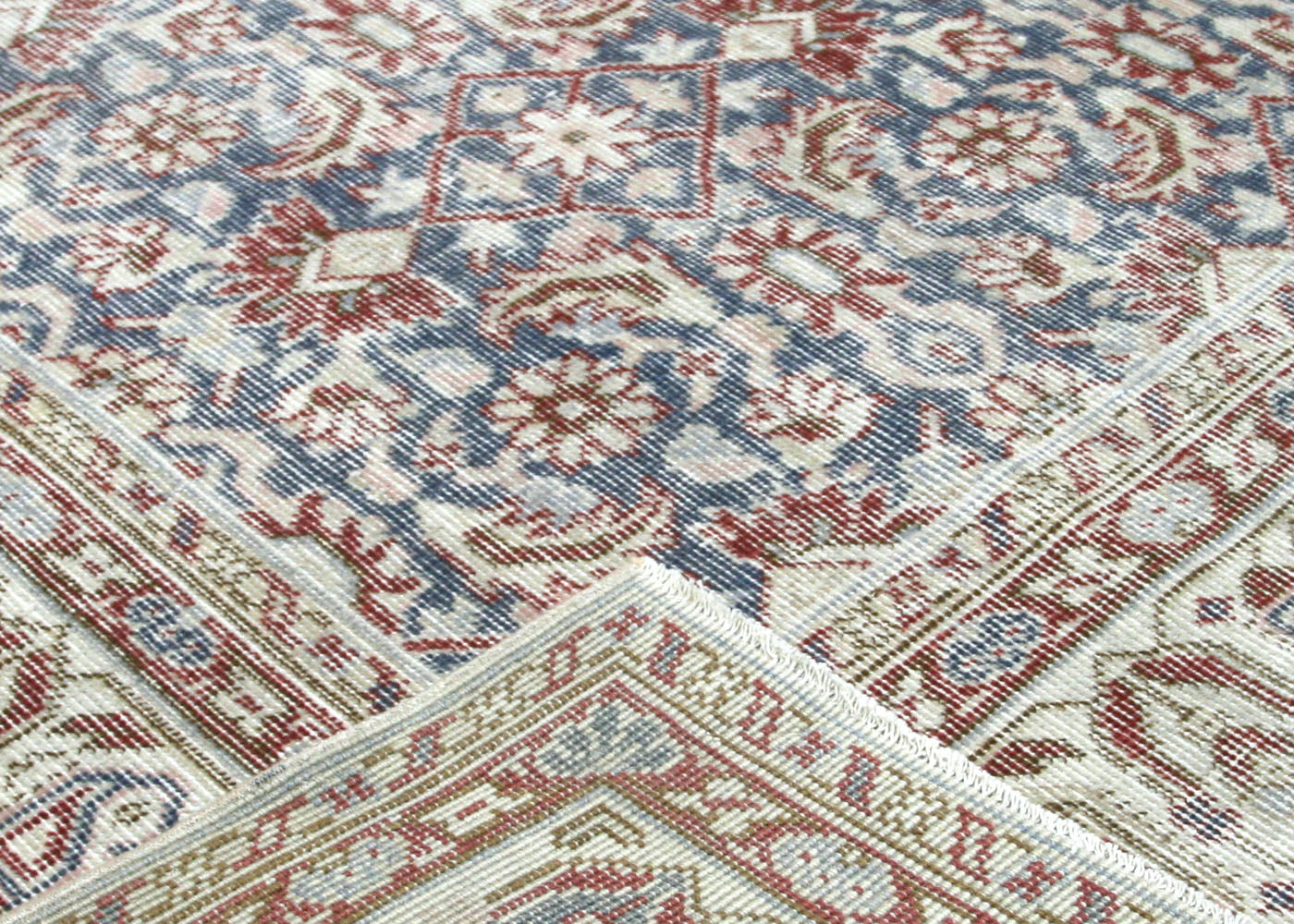 Vintage Turkish Oushak Rug - 7'3" x 10'6" - 220067