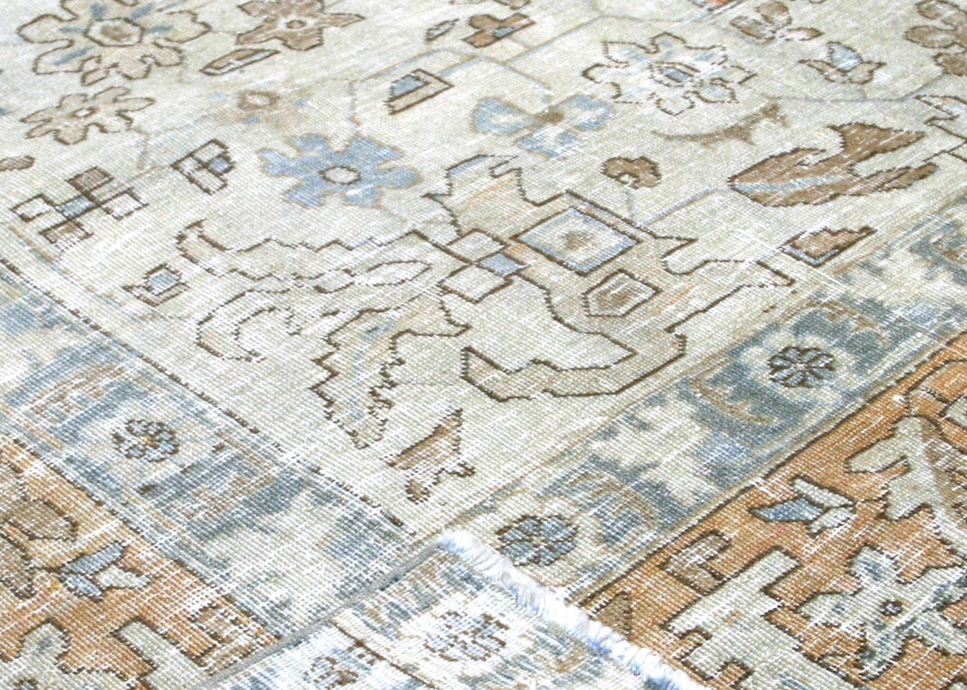 Semi Antique Persian Tabriz Rug - 7'5" x 10'9" - 220076