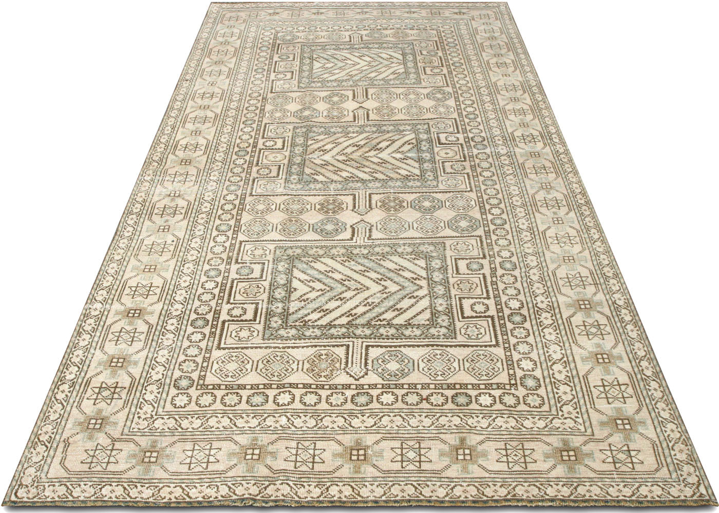 Vintage Persian Hamadan Rug - 5'0" x 9'3" - 220085